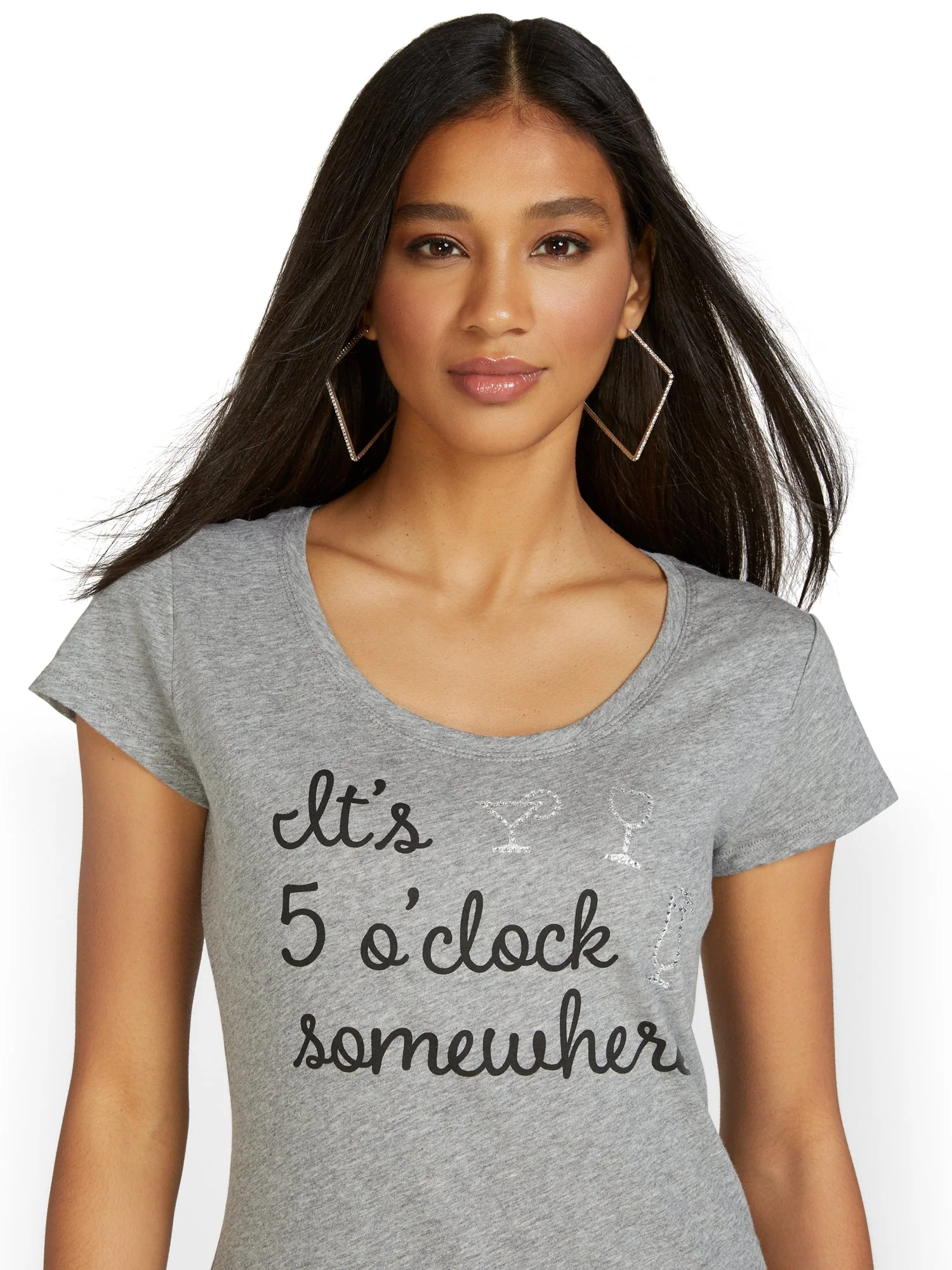 It's Five O'Clock Graphic Tee - Image 2