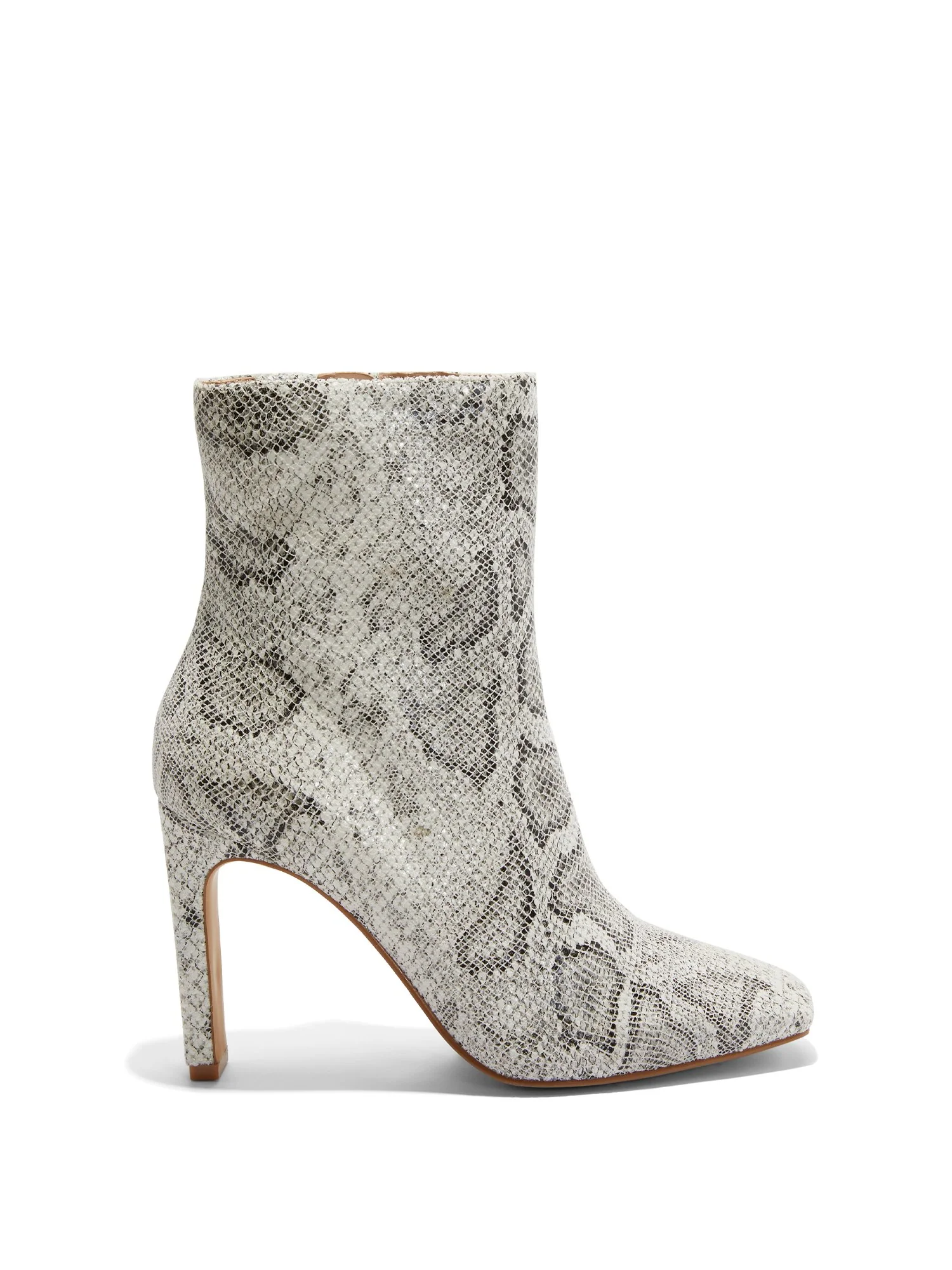 Ivy High-Heel Bootie - Snake-Print - Image 3