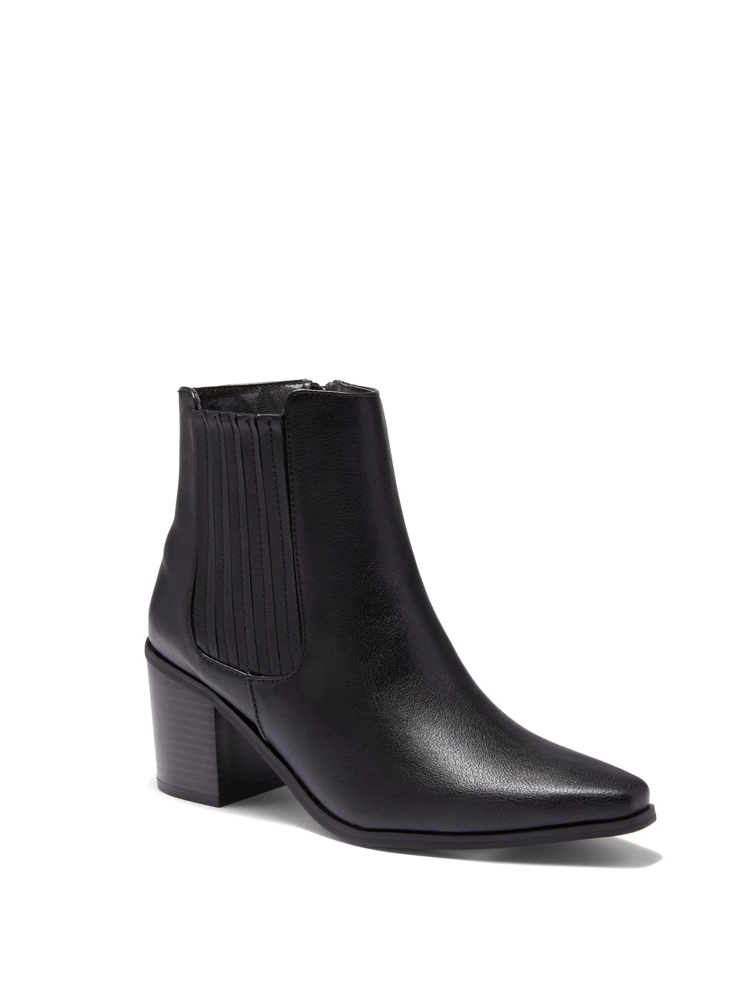 Jamie Block-Heel Bootie - Black - Image 2