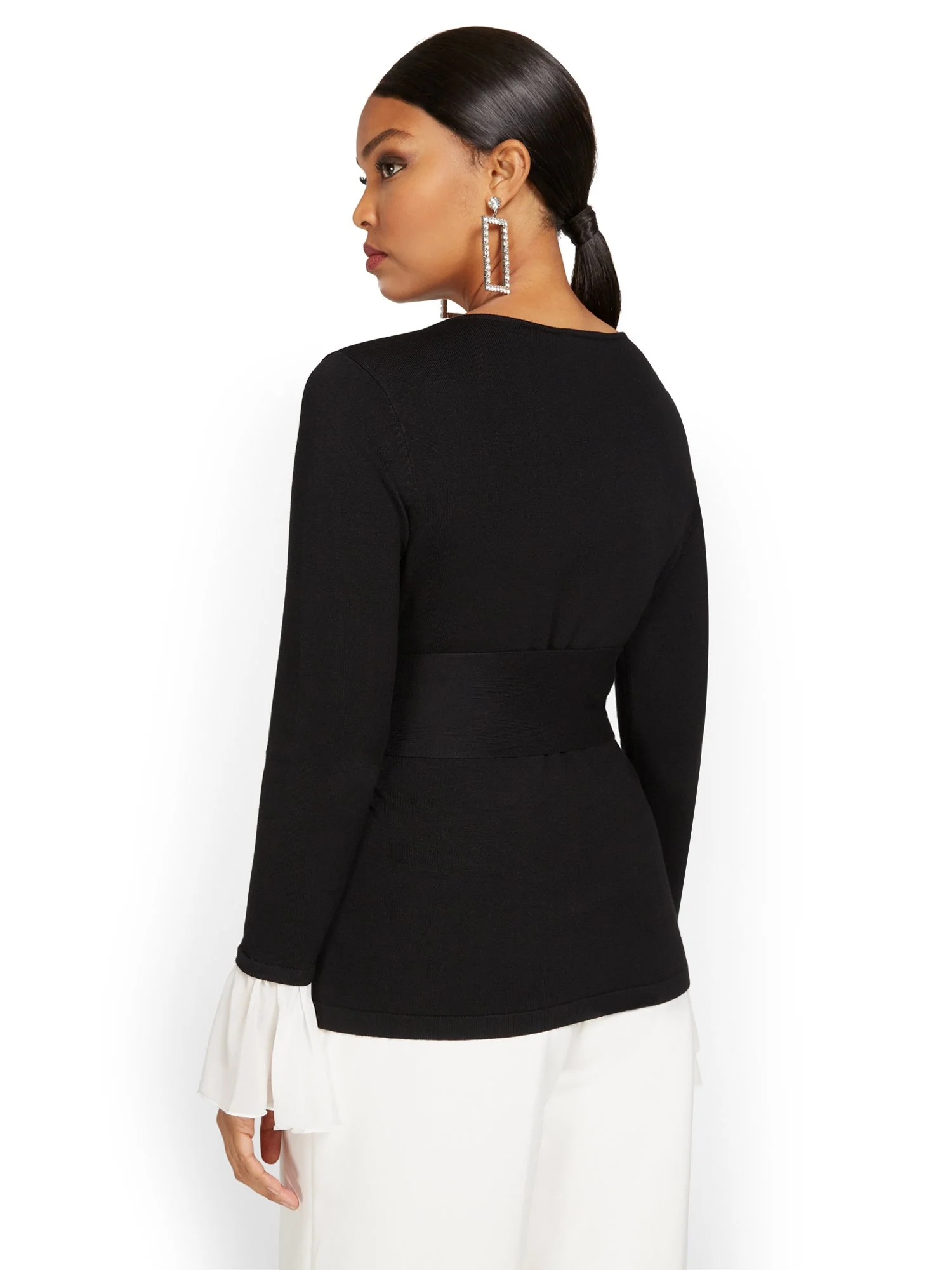 Jewel-Belt Sweater - Image 3