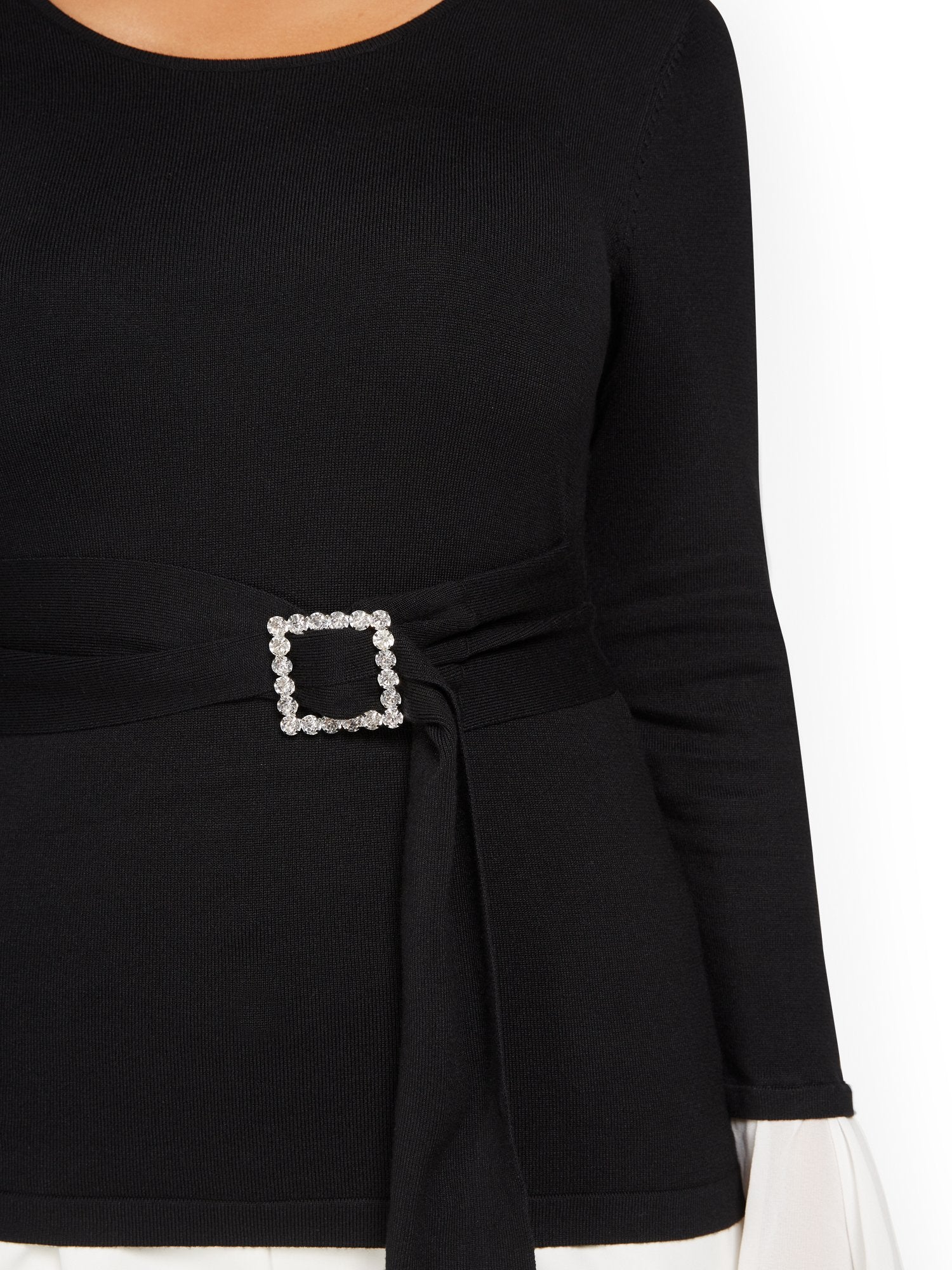 Jewel-Belt Sweater - Image 4