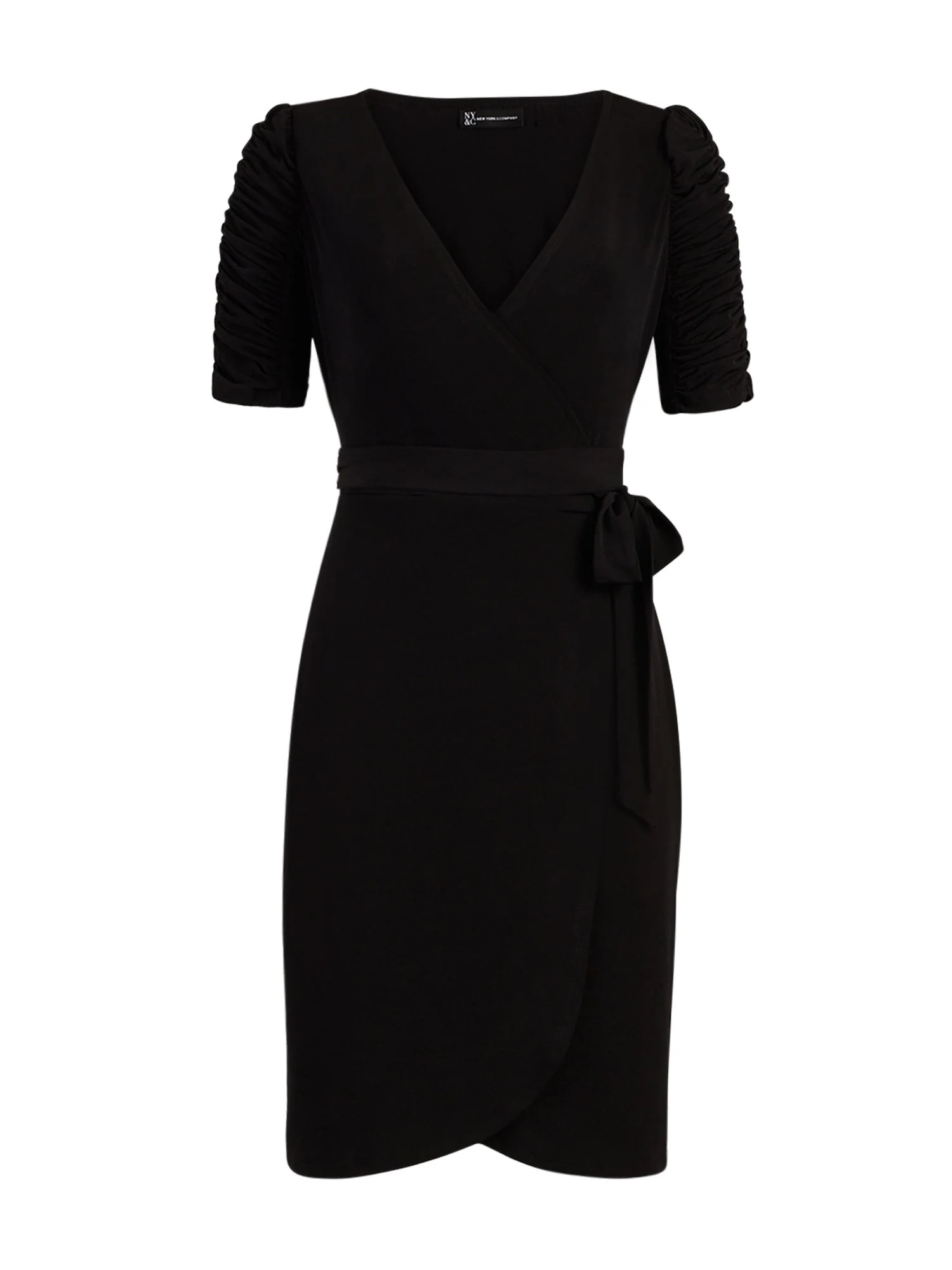 Knit Wrap Dress