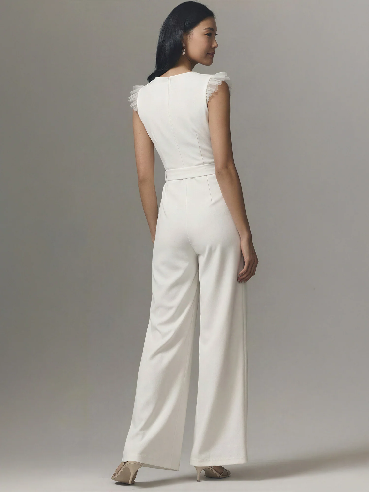 Lace Top Knit Jumpsuit - Image 3