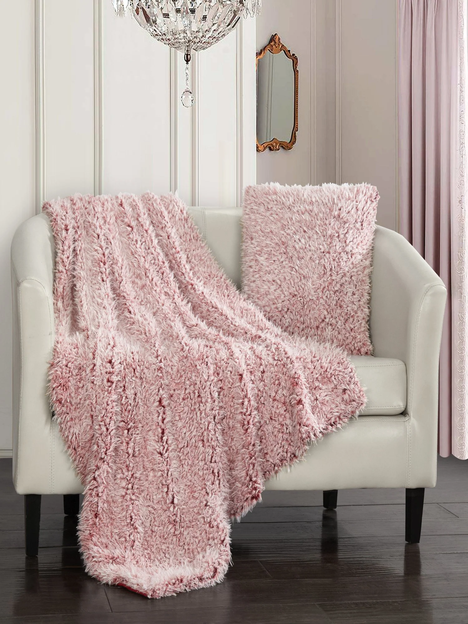 Lambs Hill 2-Piece Throw Blanket Set - NY&C x Chic Home - Image 10