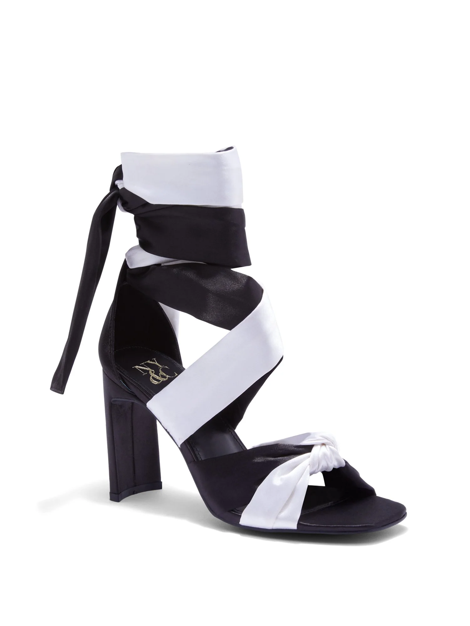 Laurel Lace-Up Block Heel