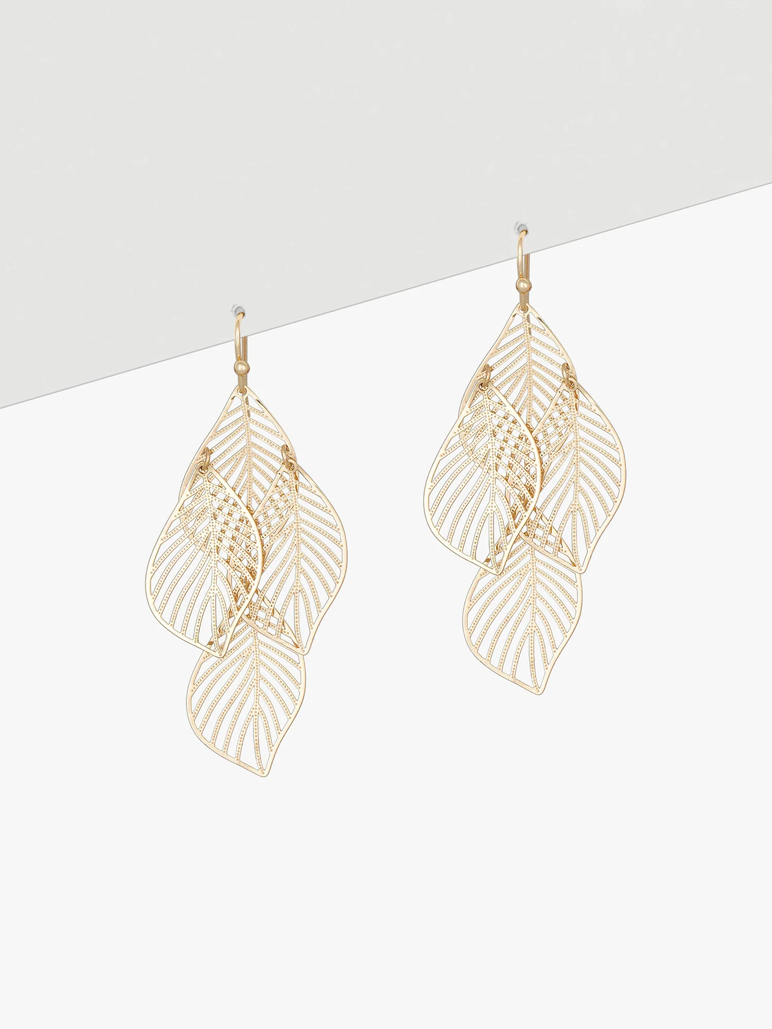 Leaf Drop Earrings
