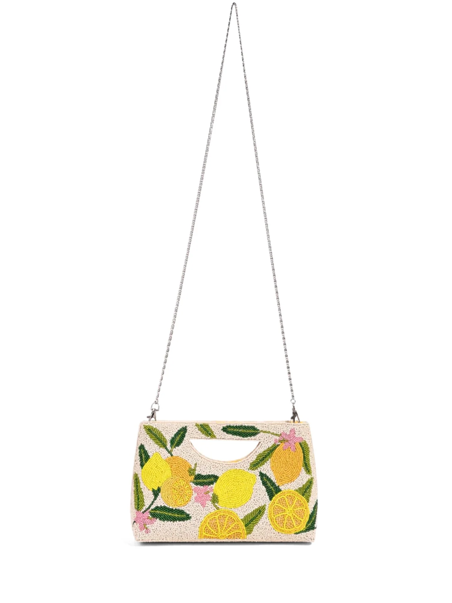 America & Beyond Lemon-Beaded Clutch Bag - Brands We Love - Image 3