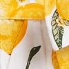 Lemon-Print Ruffle Dress - Image 6
