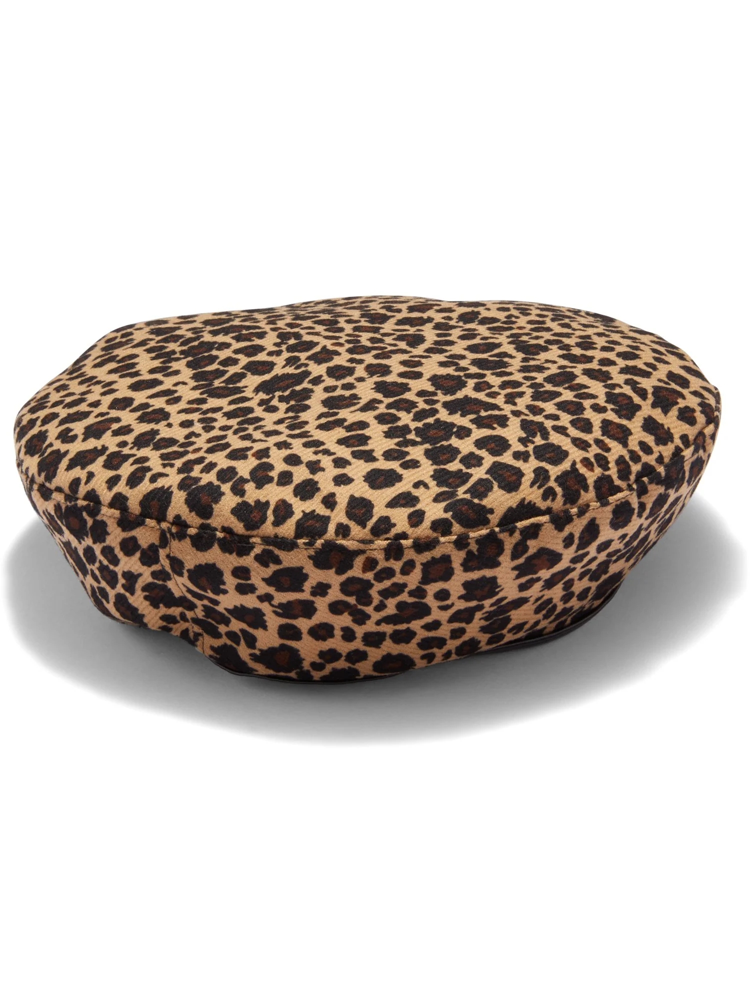 Leopard-Print Beret