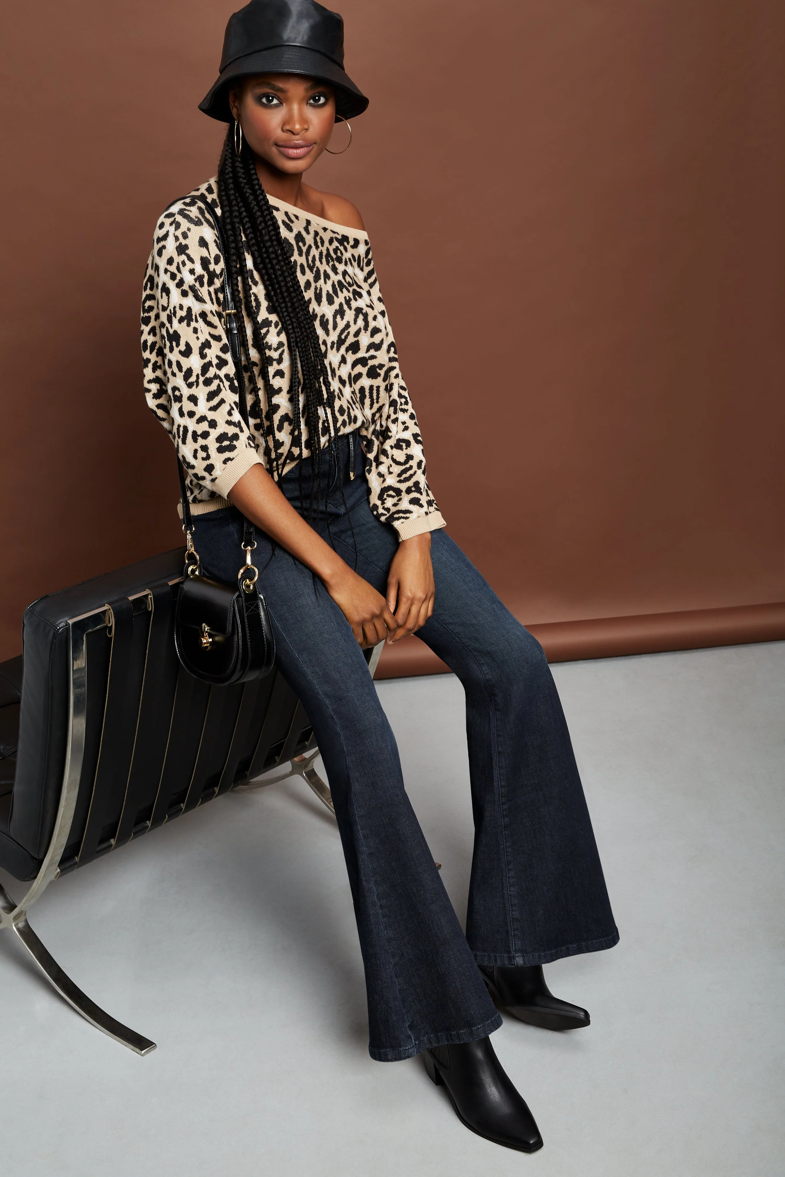 Leopard-Print Easy Dolman Sweater - Image 7