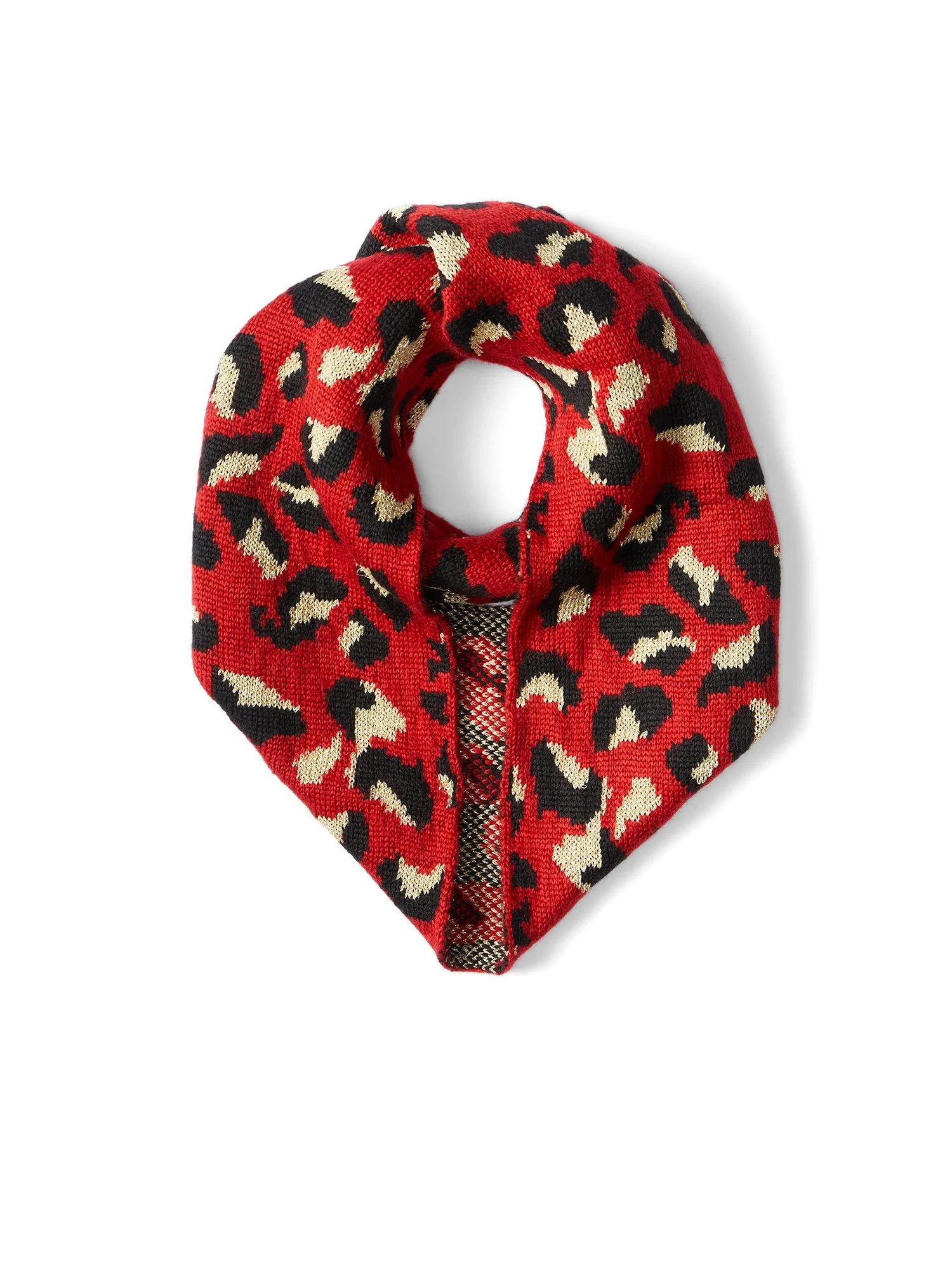 Leopard-Print Infinity Scarf - Image 4