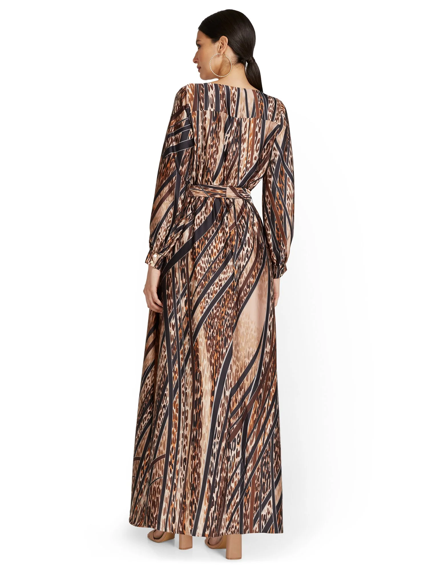 Leopard-Print Maxi Dress - Image 3