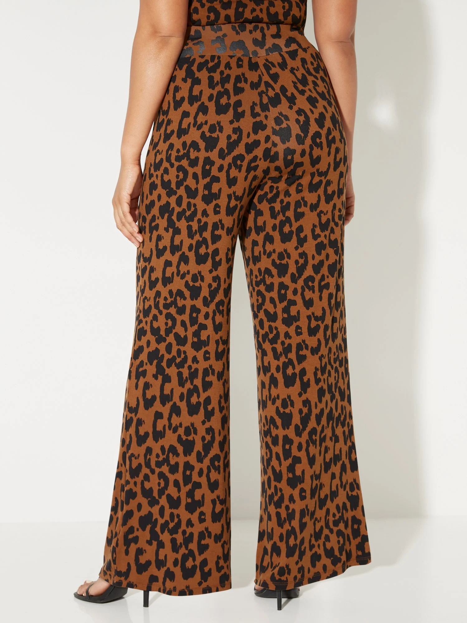 Leopard-Print Palazzo Pant - NY&C Style System - Image 3