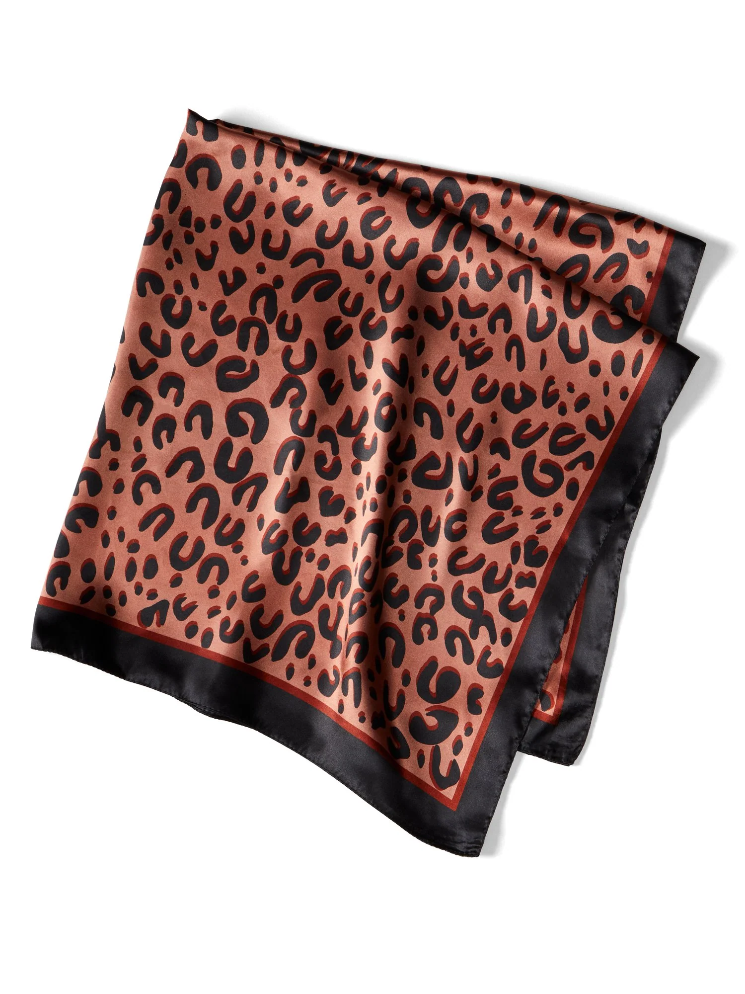 Leopard-Print Scarf