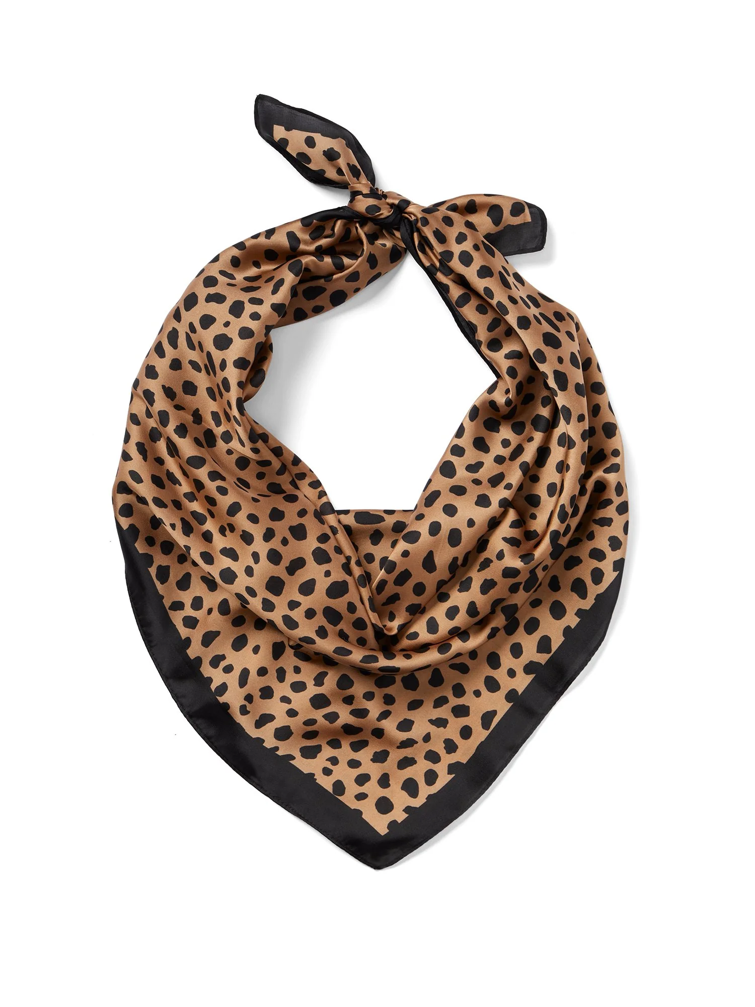 Leopard-Print Scarf