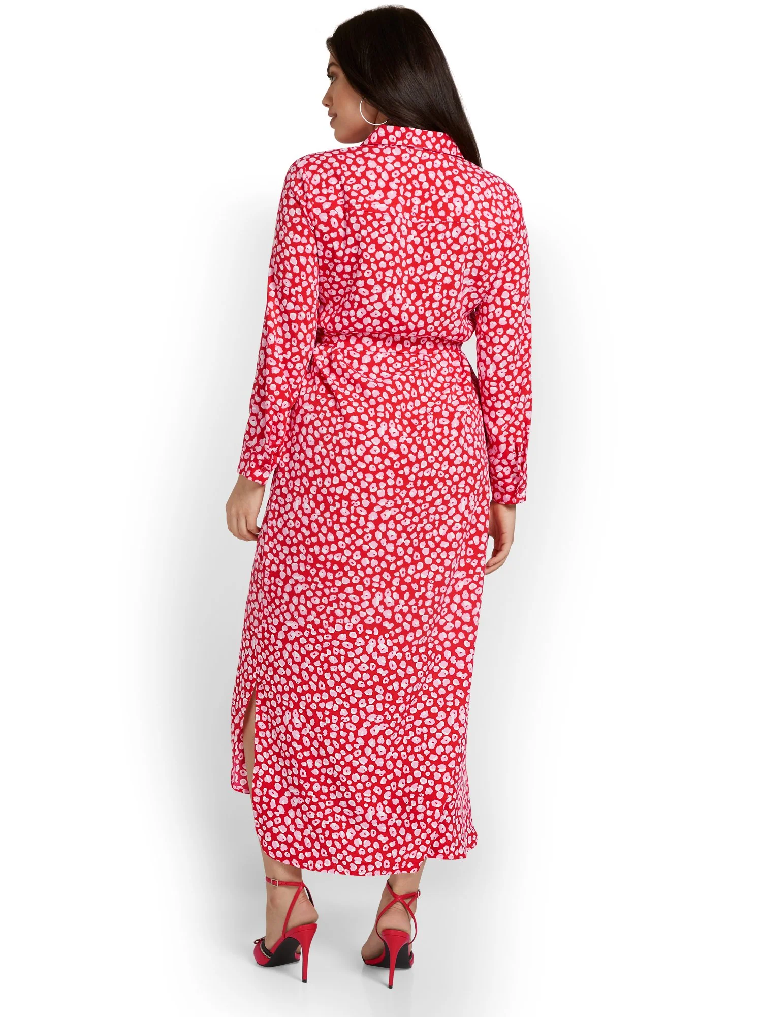 Leopard-Print Shirtdress - Image 3
