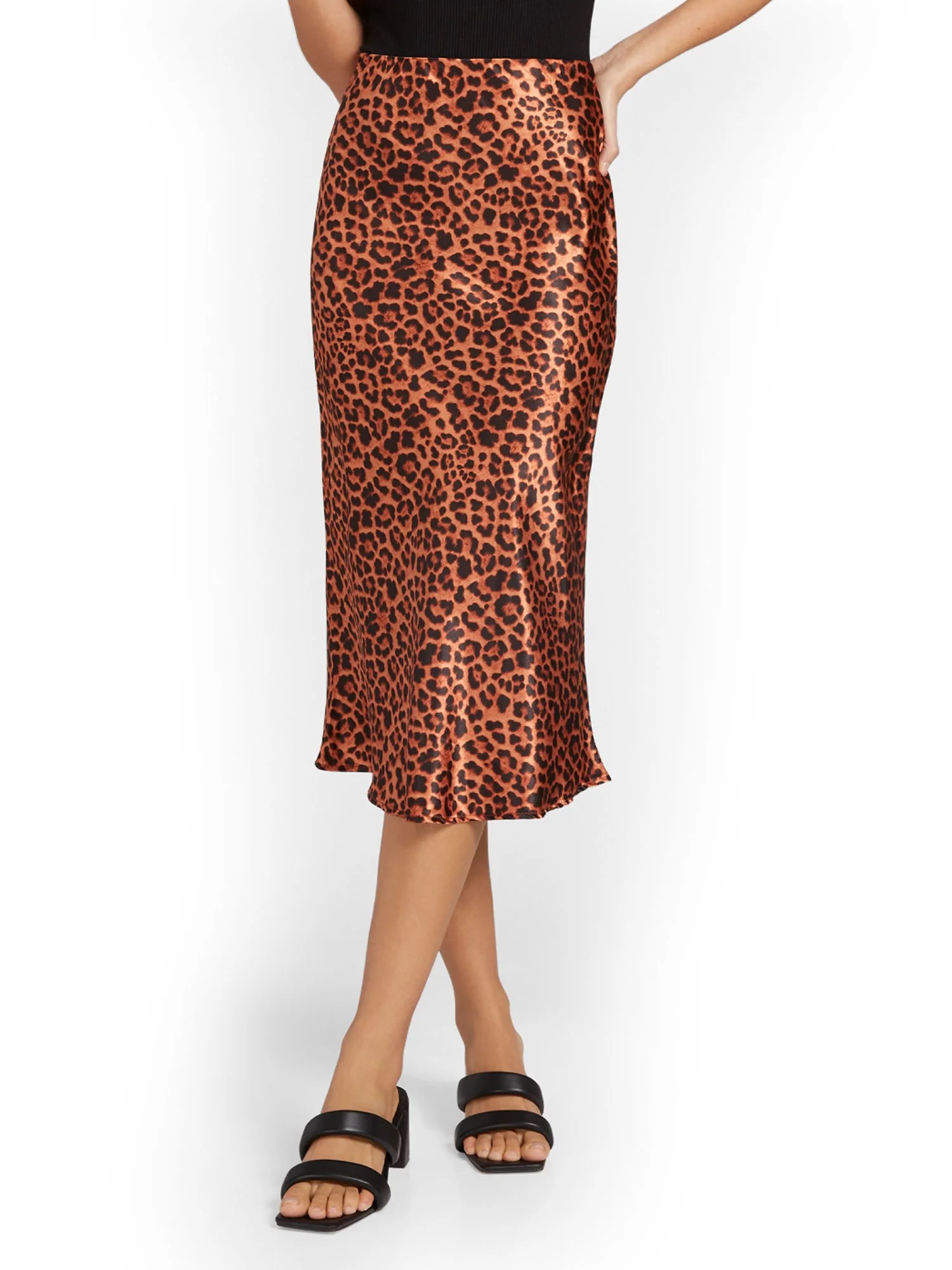 Print Slip Skirt Leopard - Brands We Love - Image 6