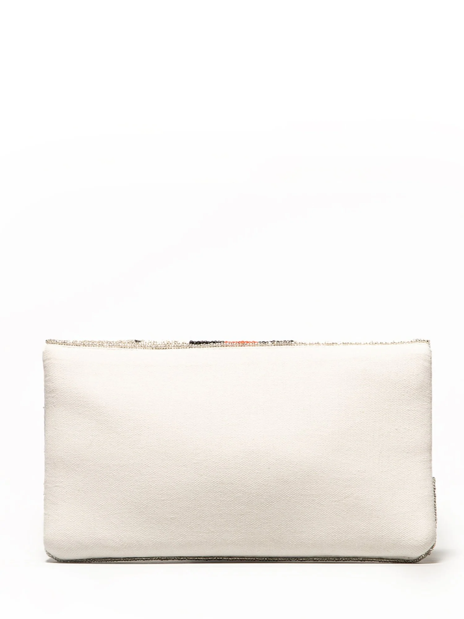 Leopard Stripe Beaded Clutch - Image 4