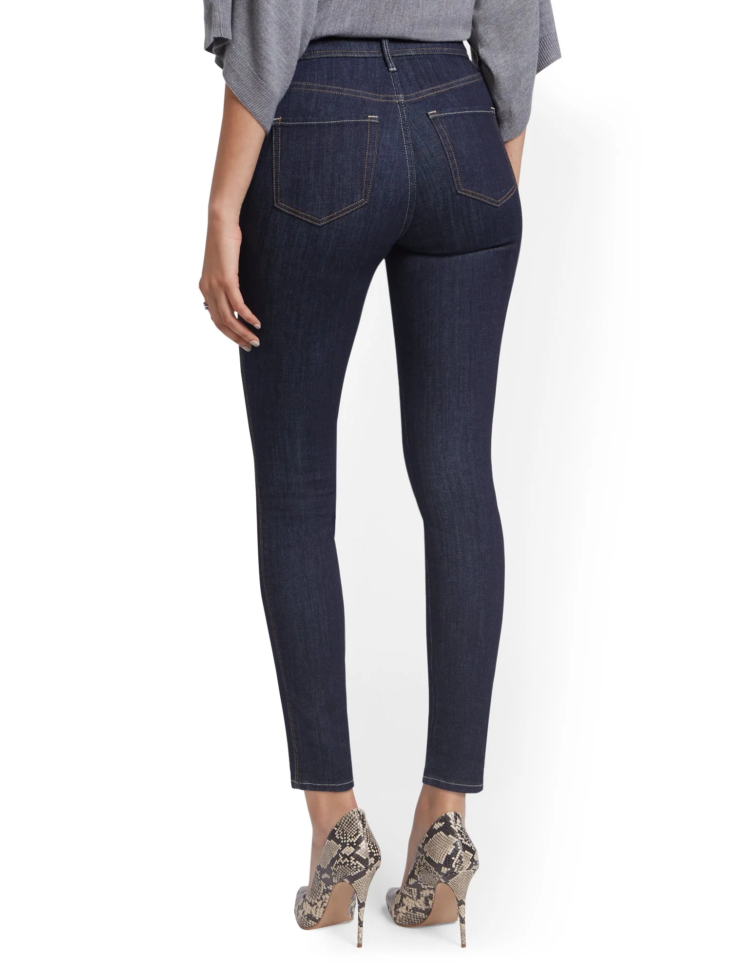 Lexi High-Waisted Super-Skinny Jeans - Image 3