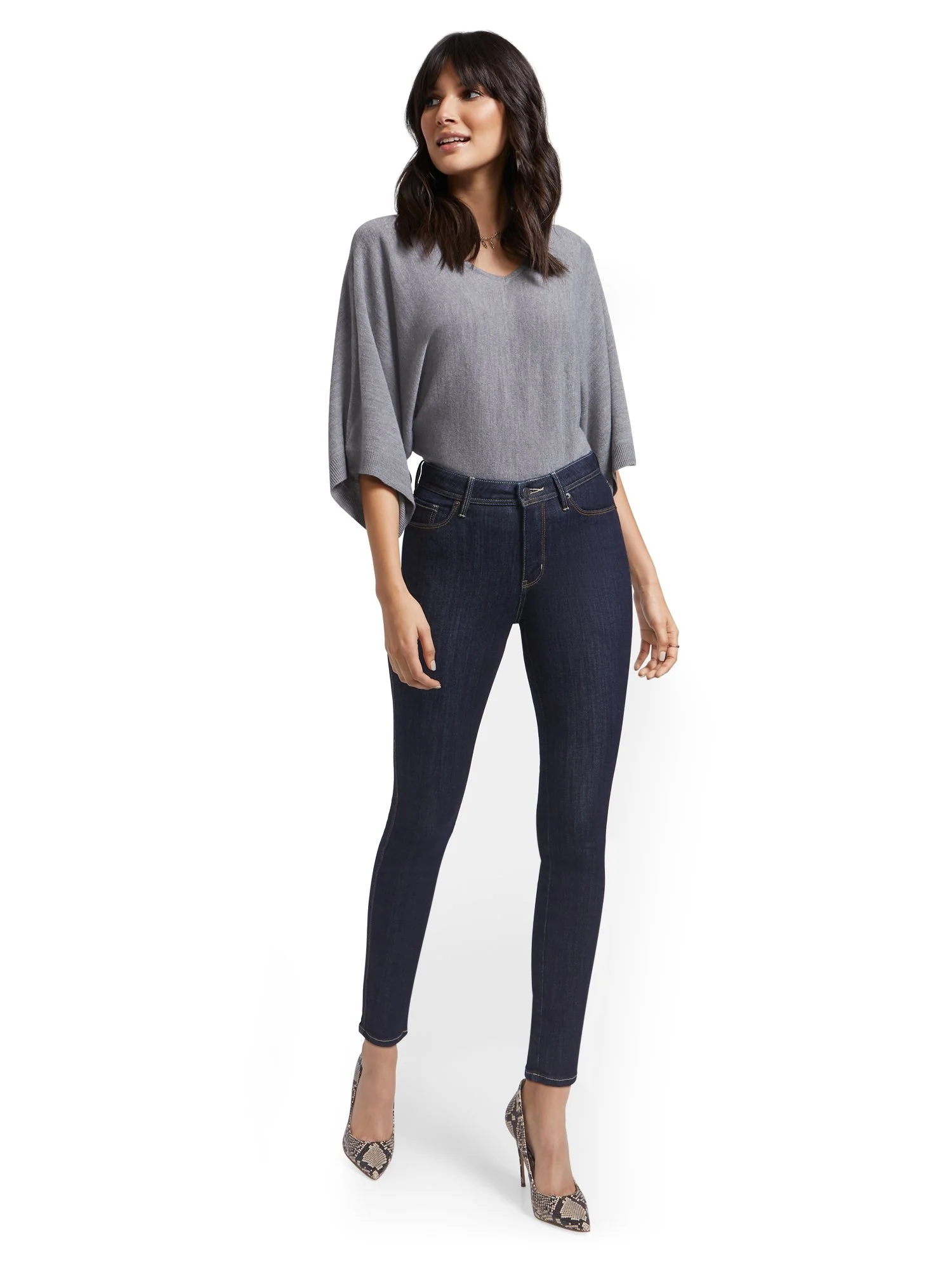Lexi High-Waisted Super-Skinny Jeans - Image 4