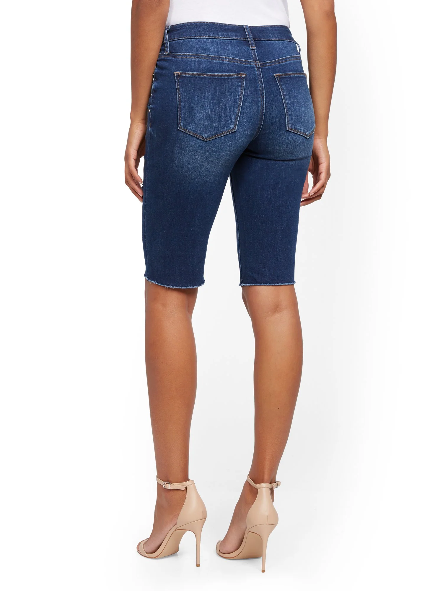 Lexi Mid-Rise 13-Inch Bermuda Short - Foxy Blue - Image 3