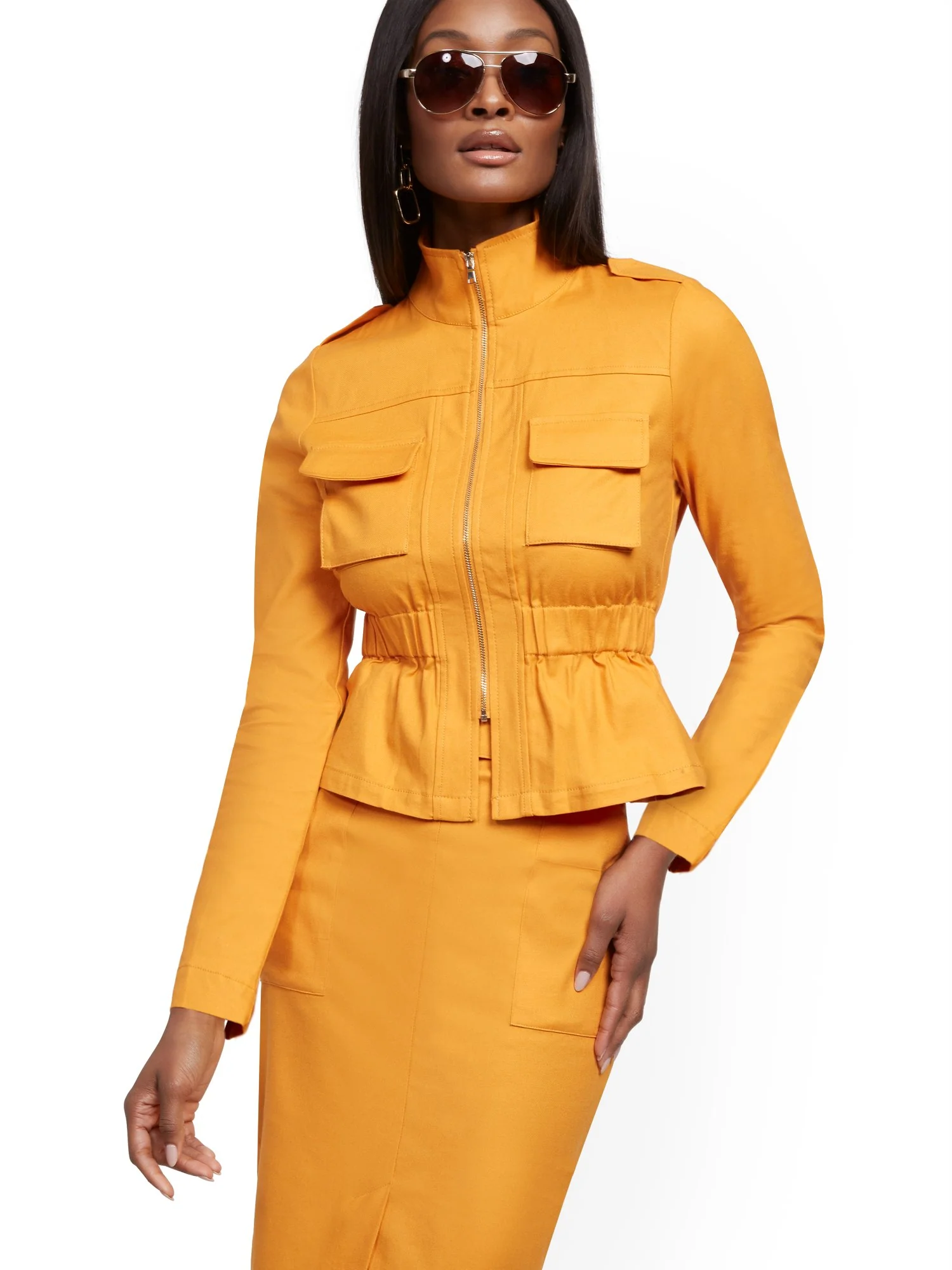 Linen Safari Jacket - 7th Avenue - Image 6