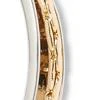 Link-Accent Hoop Drop Earring - Image 2