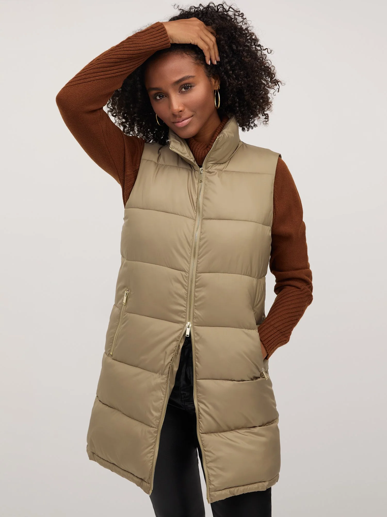 Long Puffer Vest - Ultra-Puff Collection - Image 8