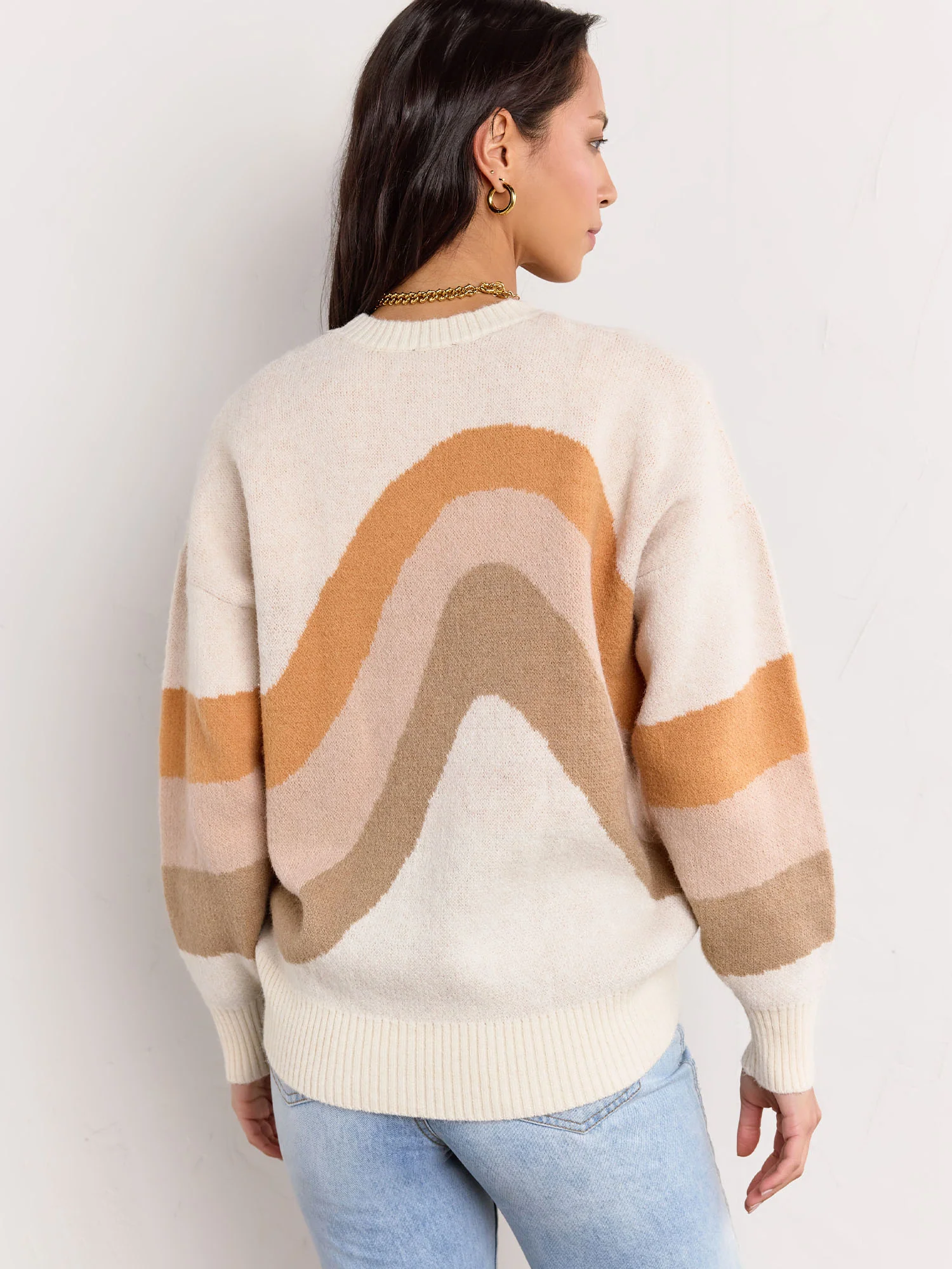 Long-Sleeve Abstract Swirl Pullover - Papermoon - Image 3