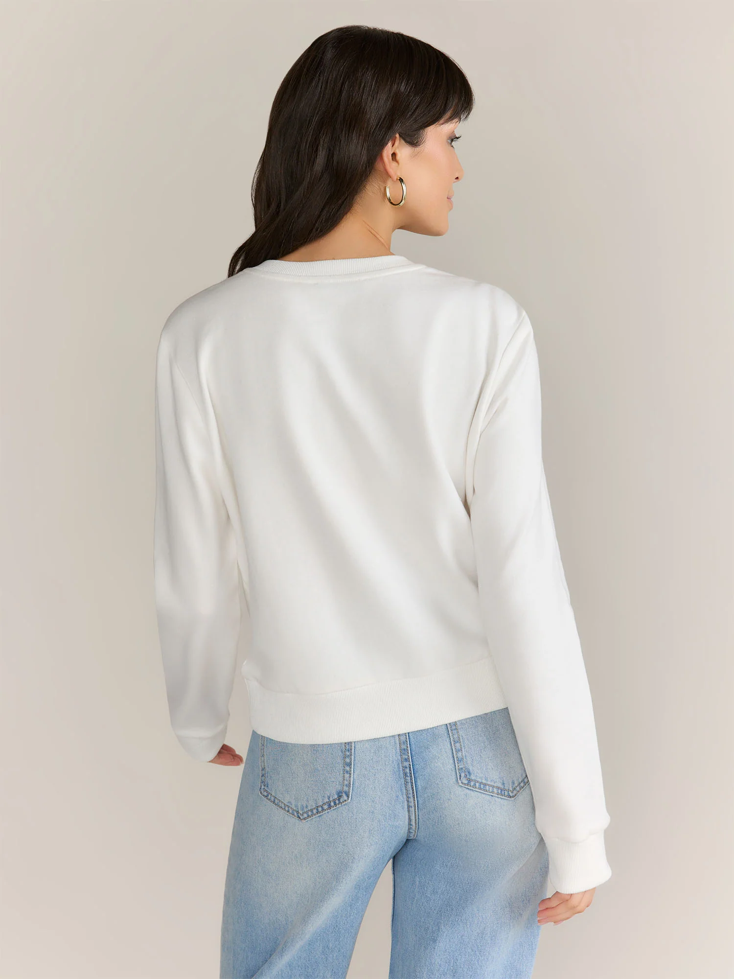 Endless Rose Long Sleeve Beaded Sweatshirt - Brands We Love - Image 3