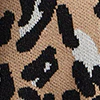 Long Sleeve Contrast Leopard Print Cardigan - Image 5