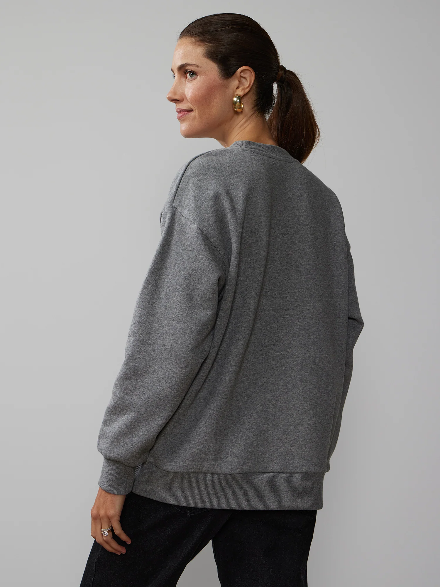 Merry Fleece Sweatshirt - Image 3