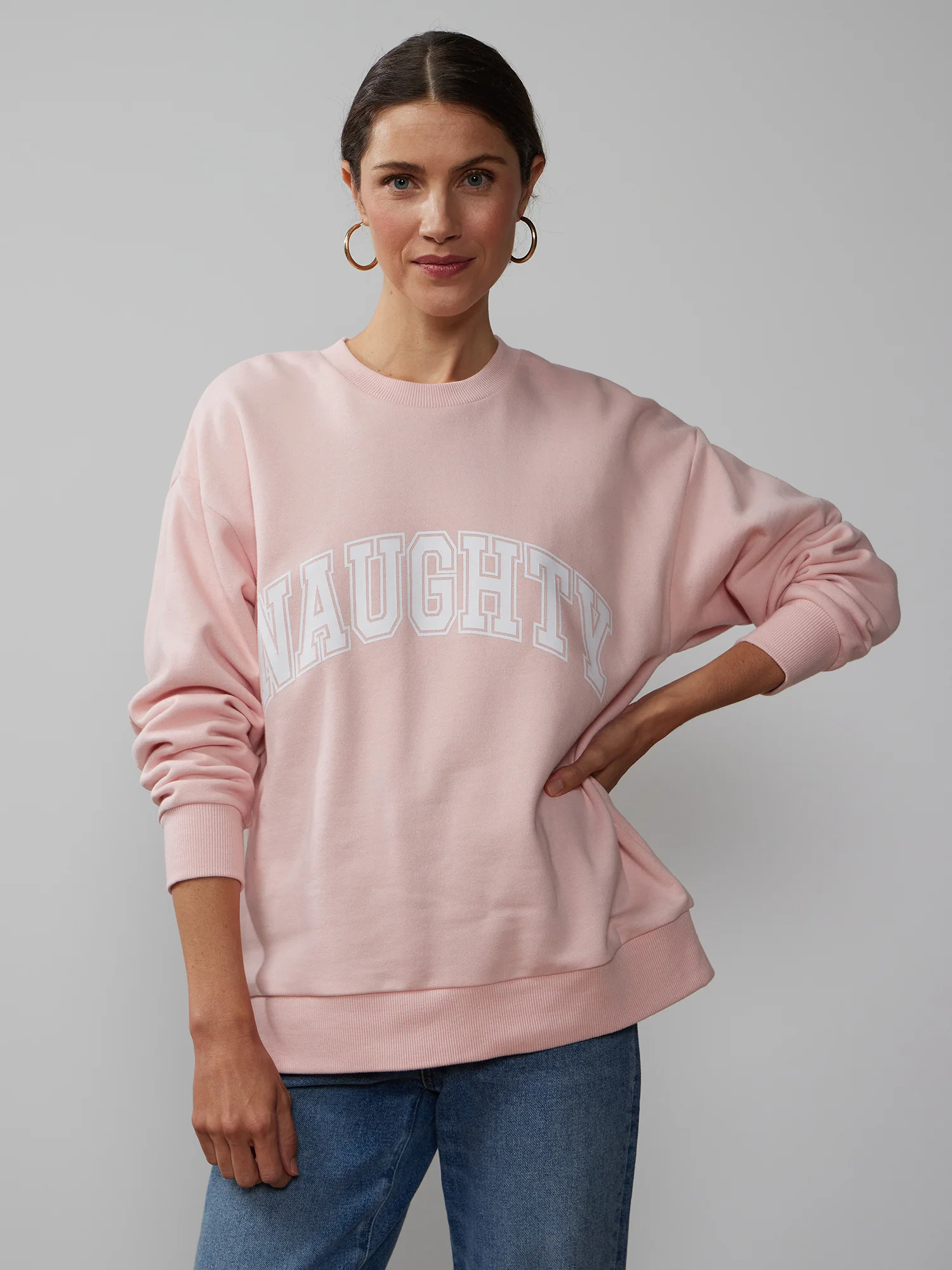 Naughty Fleece Sweatshirt