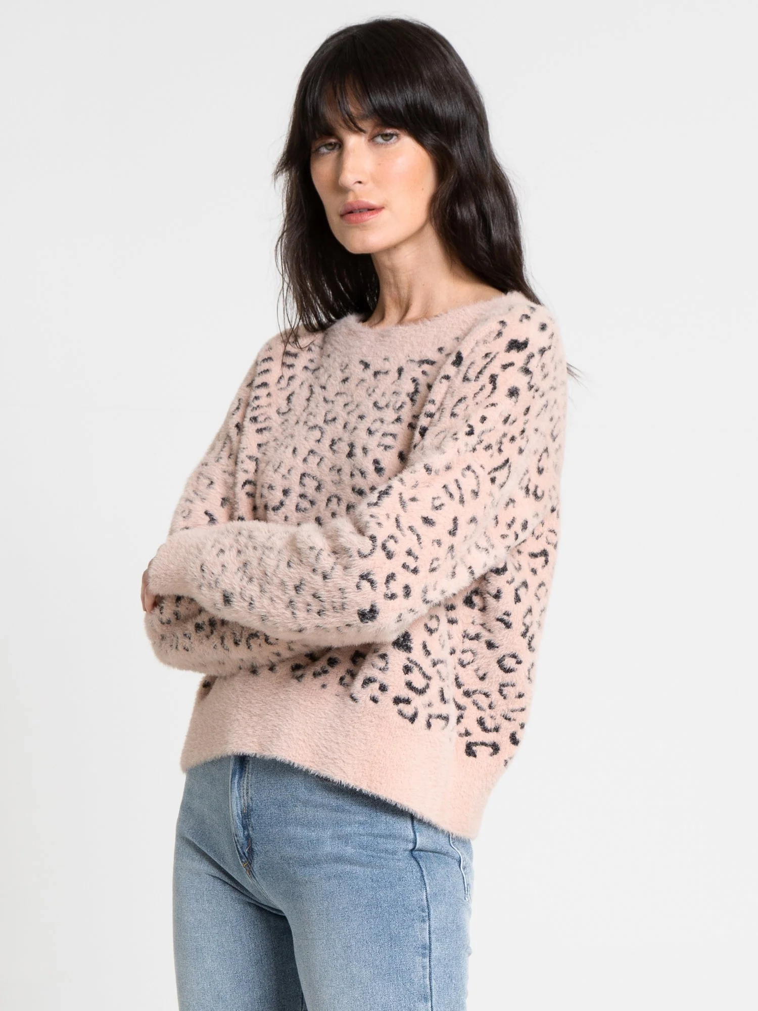 Dee Elly Long-Sleeve Leopard Sweater - Brands We Love - Image 3