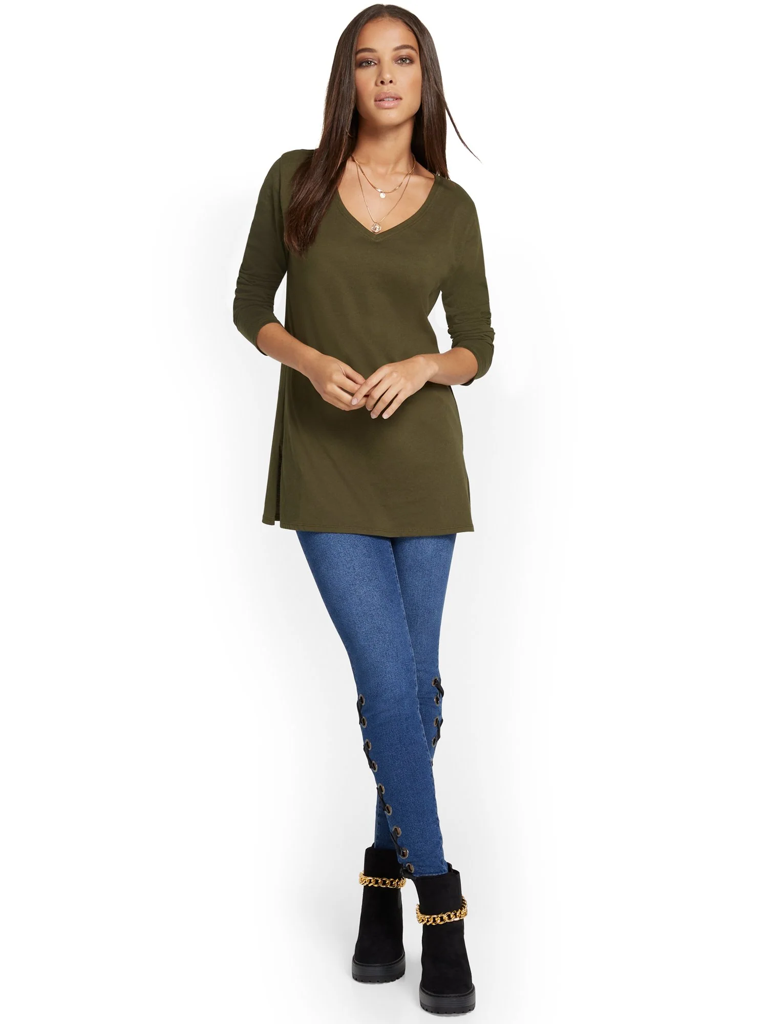 Long-Sleeve Perfect Tunic Top - Image 6