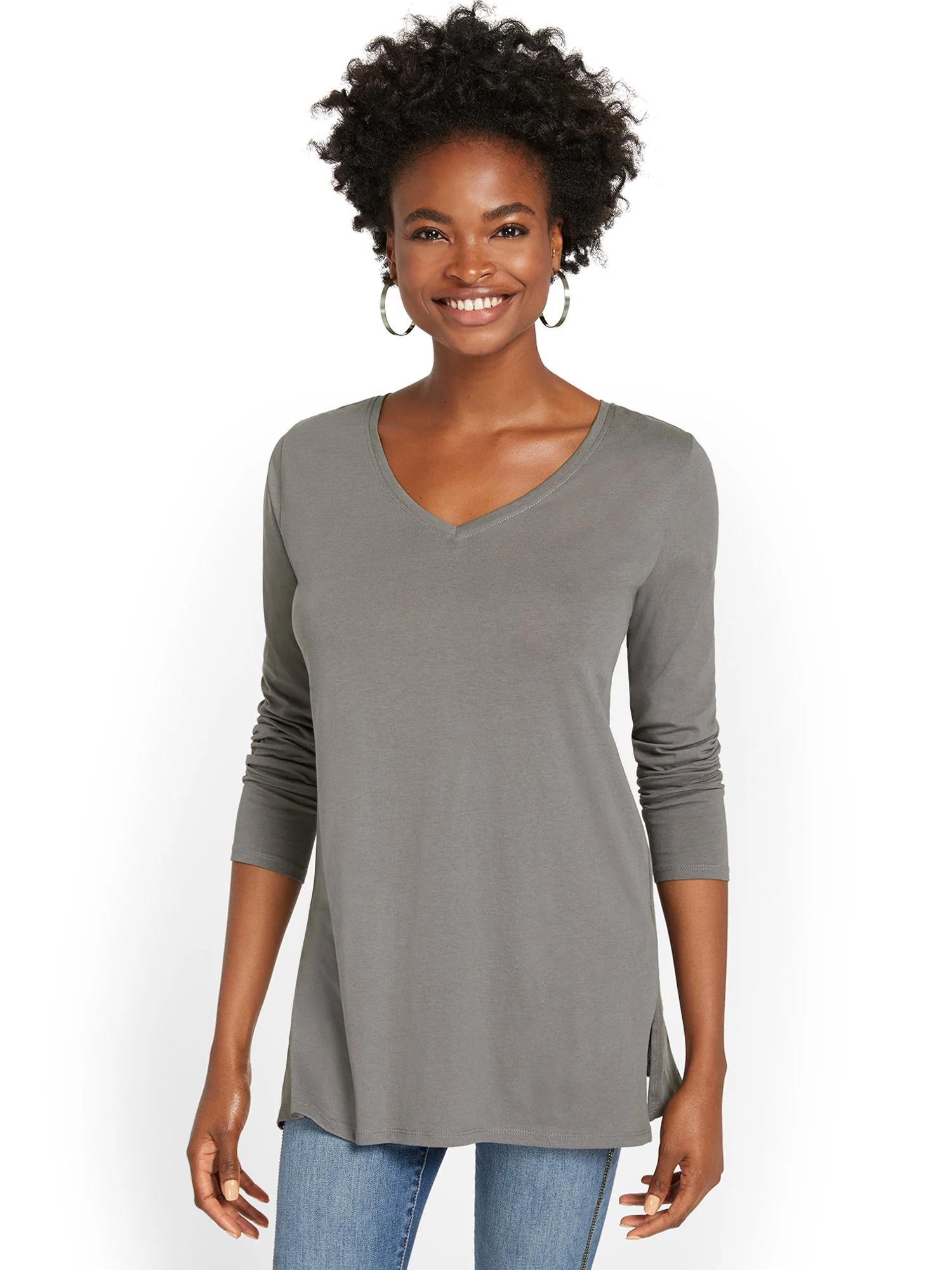 Long-Sleeve Perfect Tunic Top - Image 8