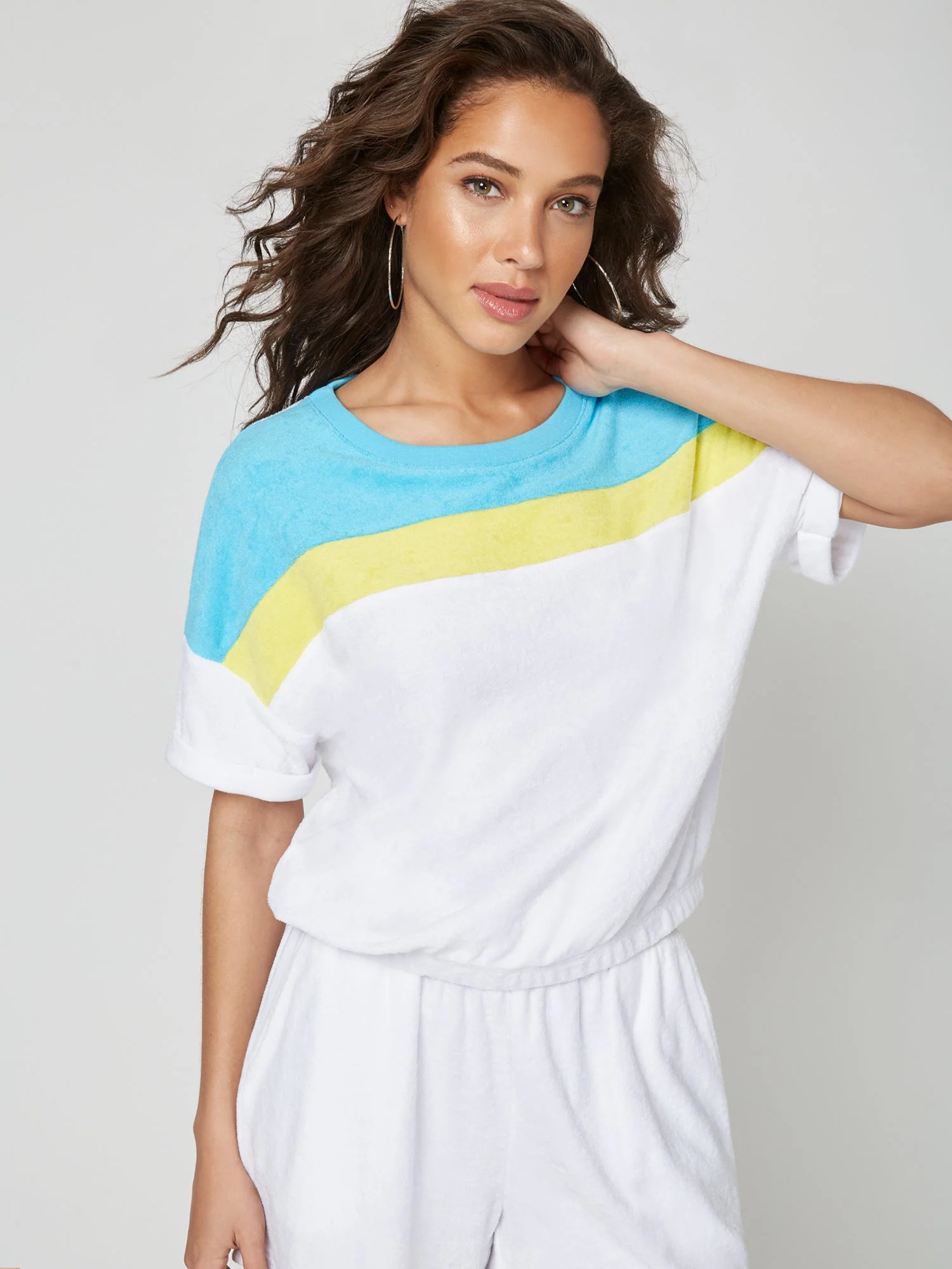 Loop Terry Short-Sleeve Top