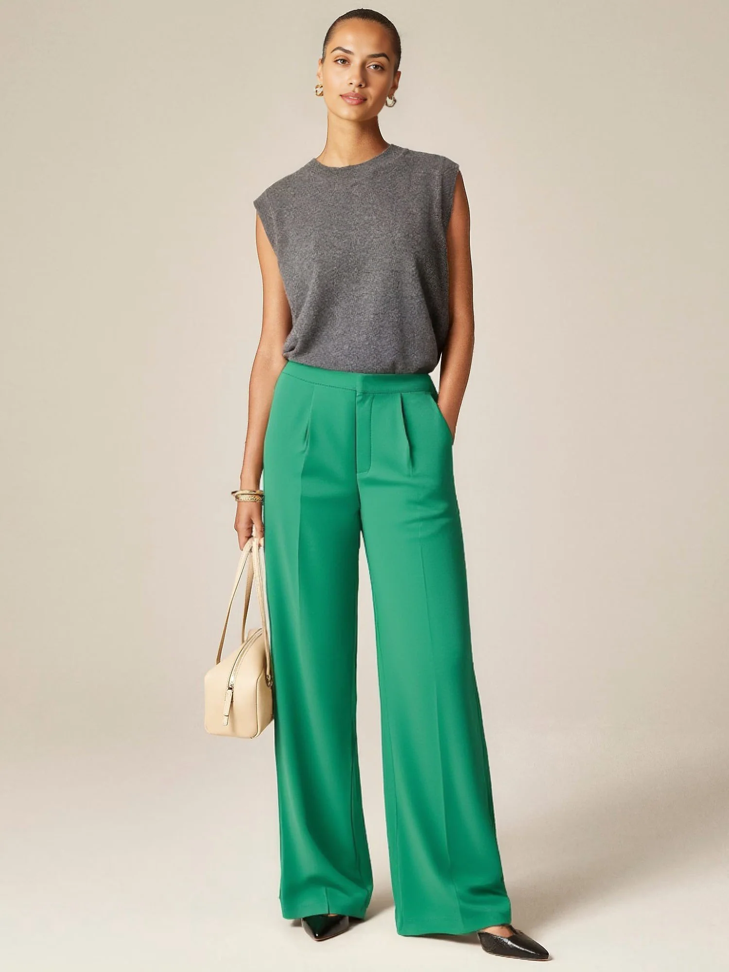 Classic Loose Fit Pants - Image 12