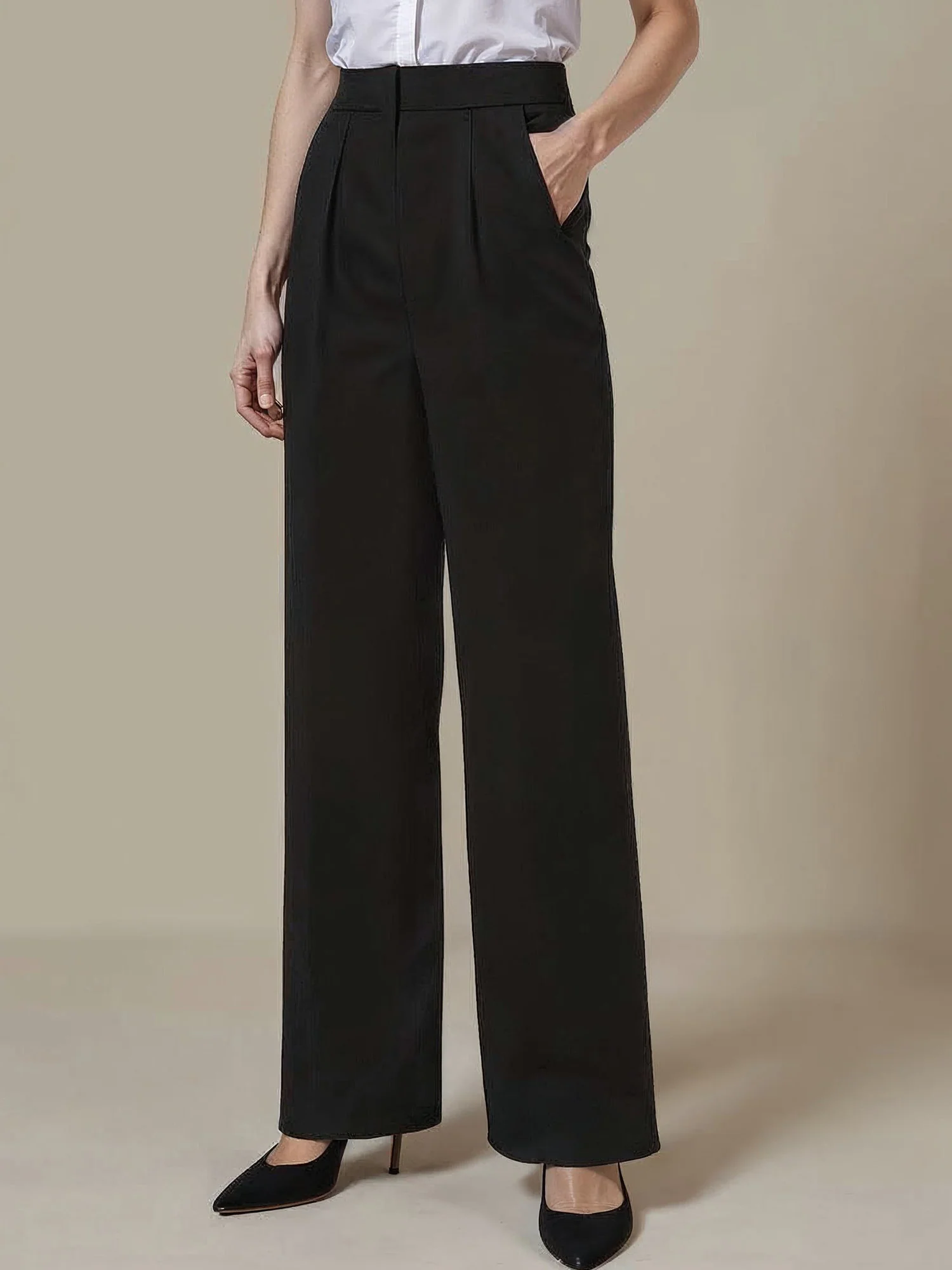 Classic Loose Fit Pants - Image 3