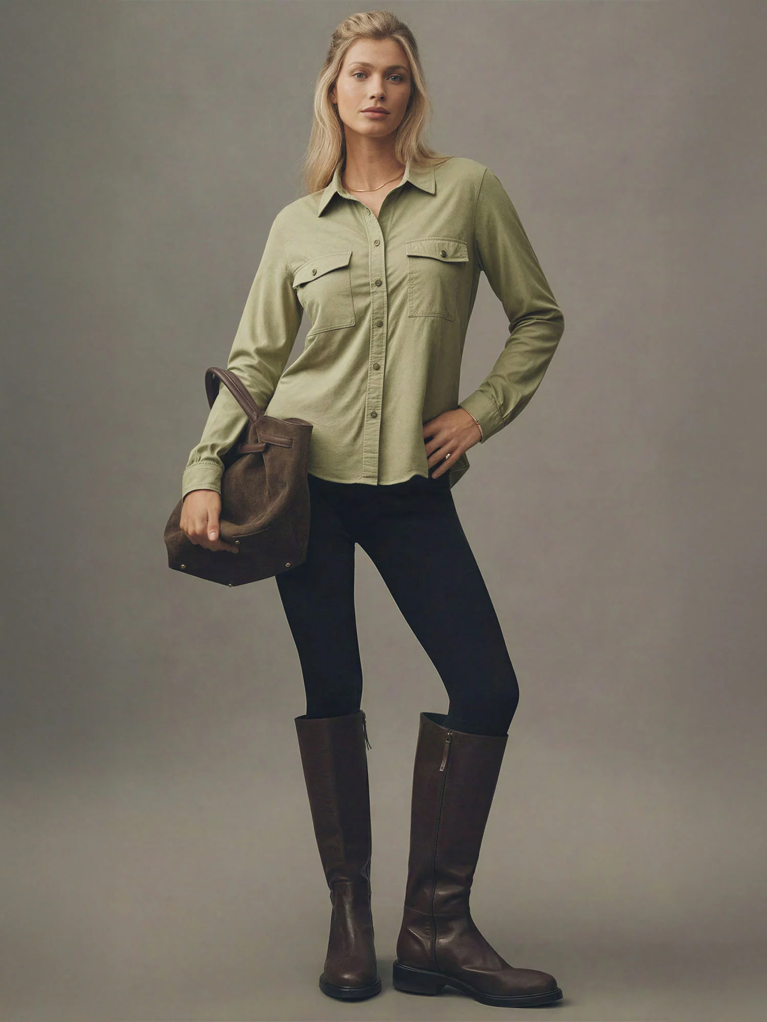 Tencel Button Down Shirt - Image 8
