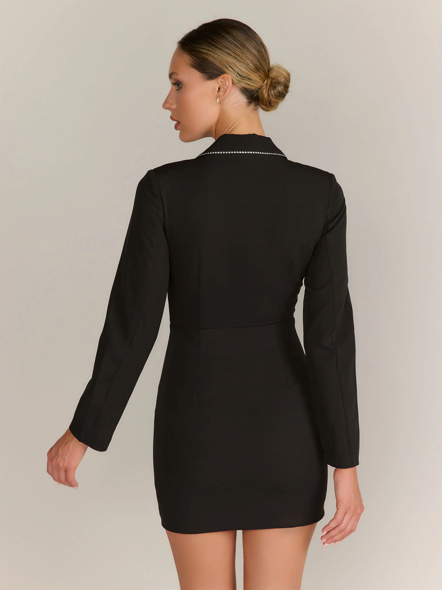 Do + Be Crystal Trim Blazer Dress - Brands We Love - Image 3