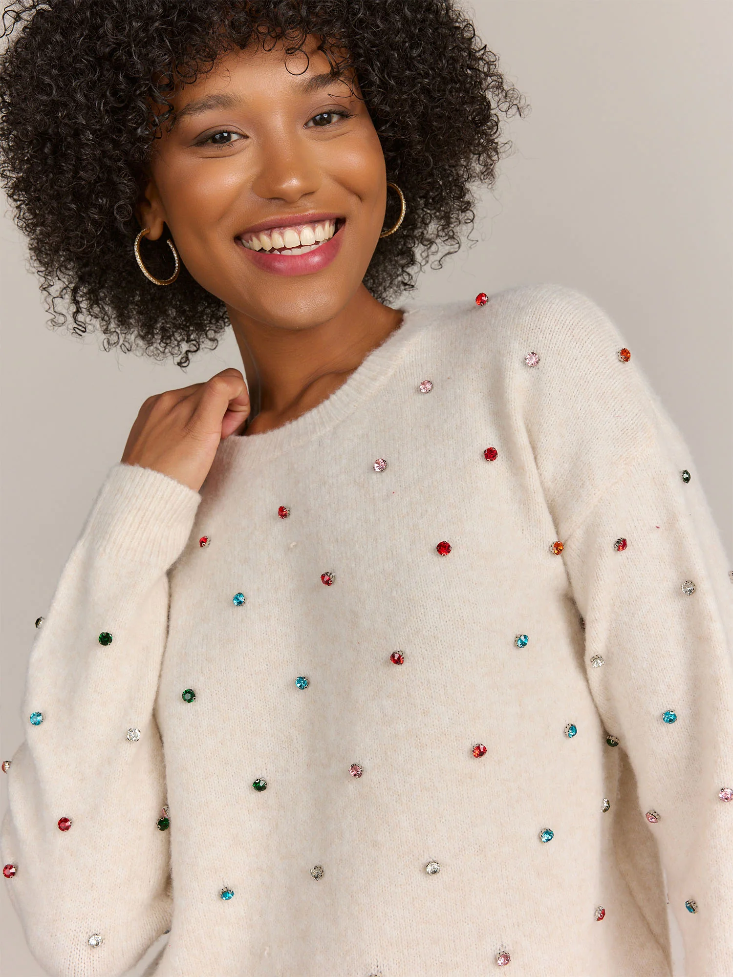 Gilli Crystal Embellished Pullover - Brands We Love - Image 3