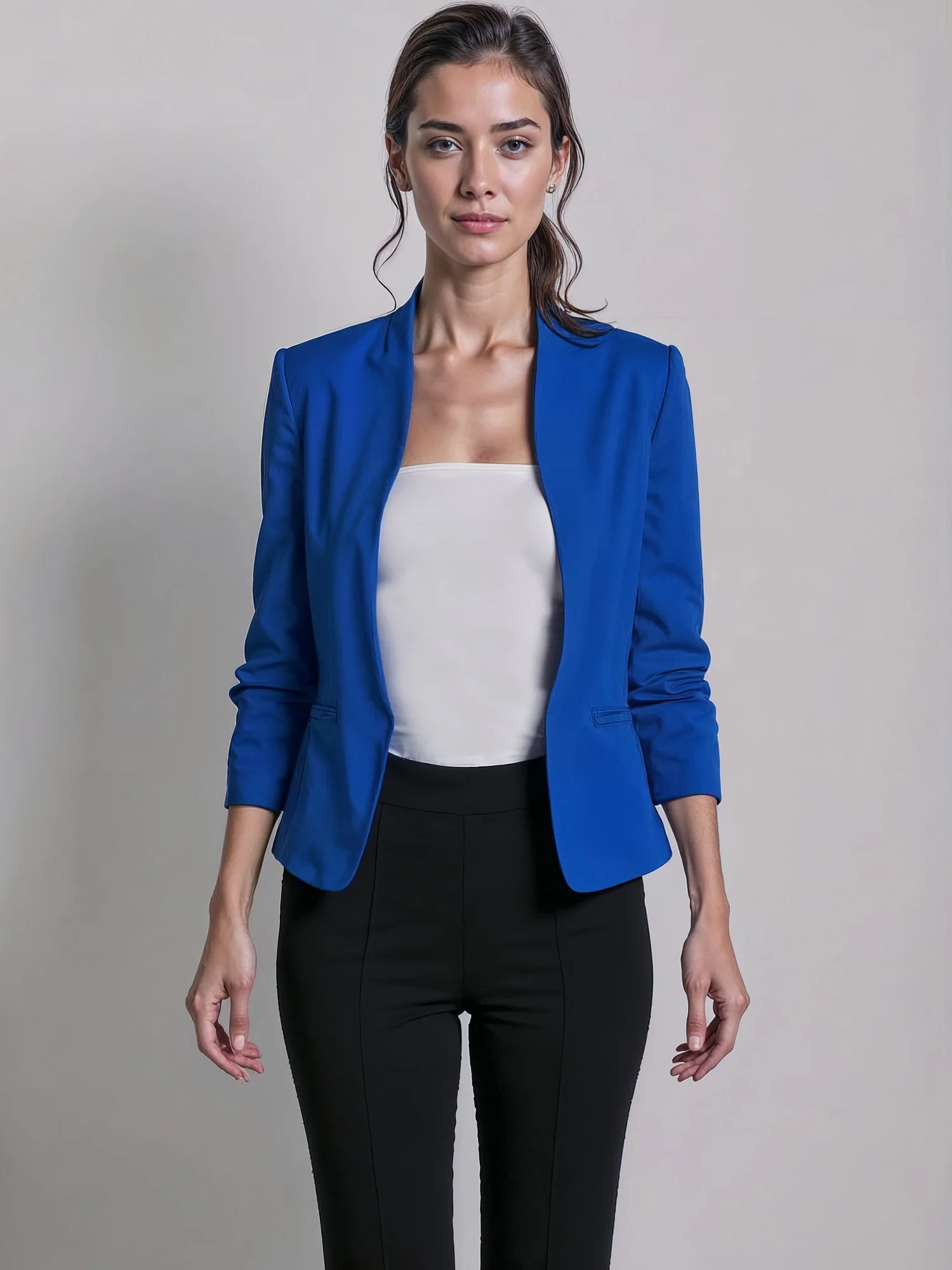 Vertigo Long Sleeve Open Blazer - Image 22