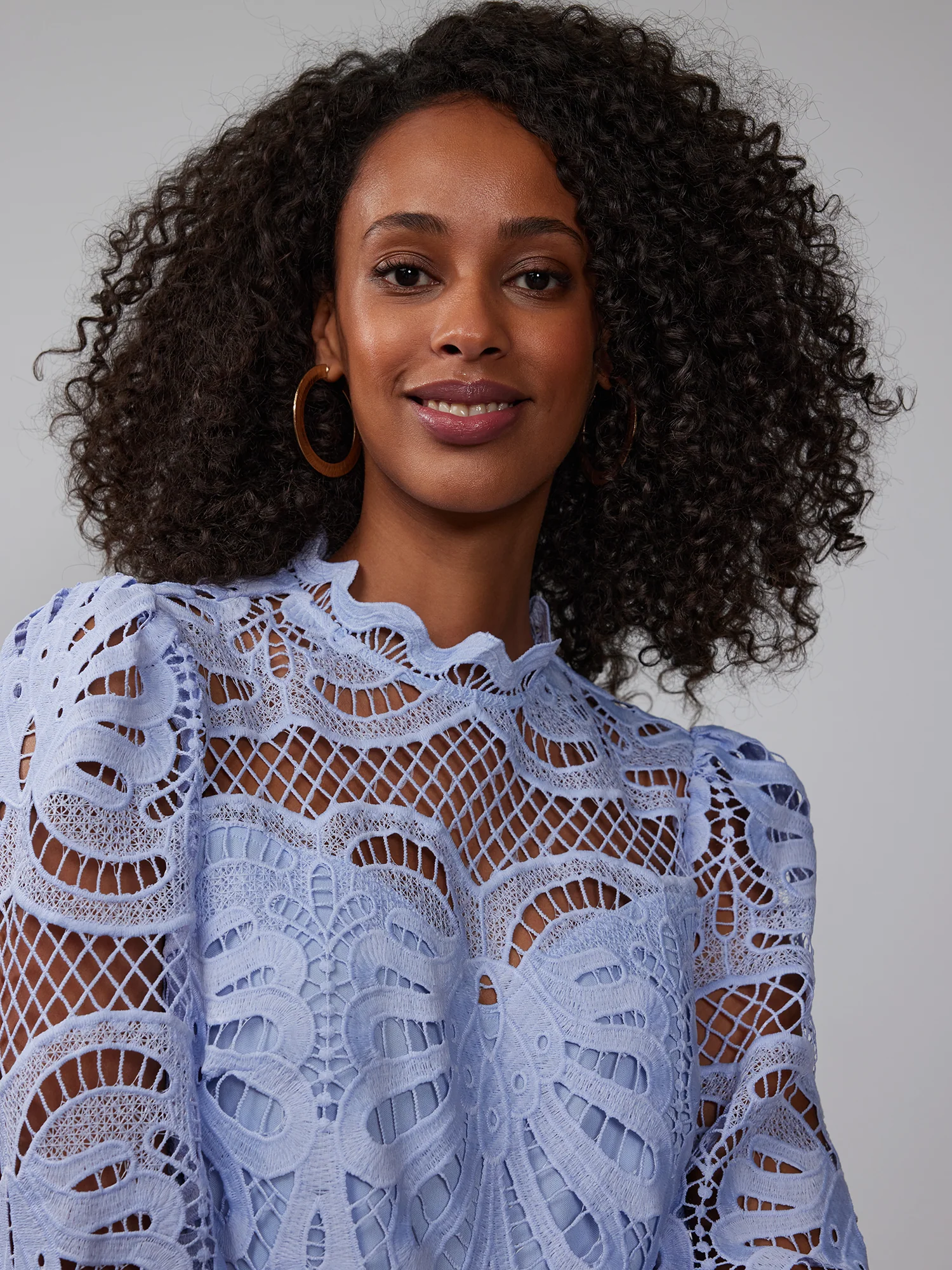 Open Lace Shift Dress - Image 8