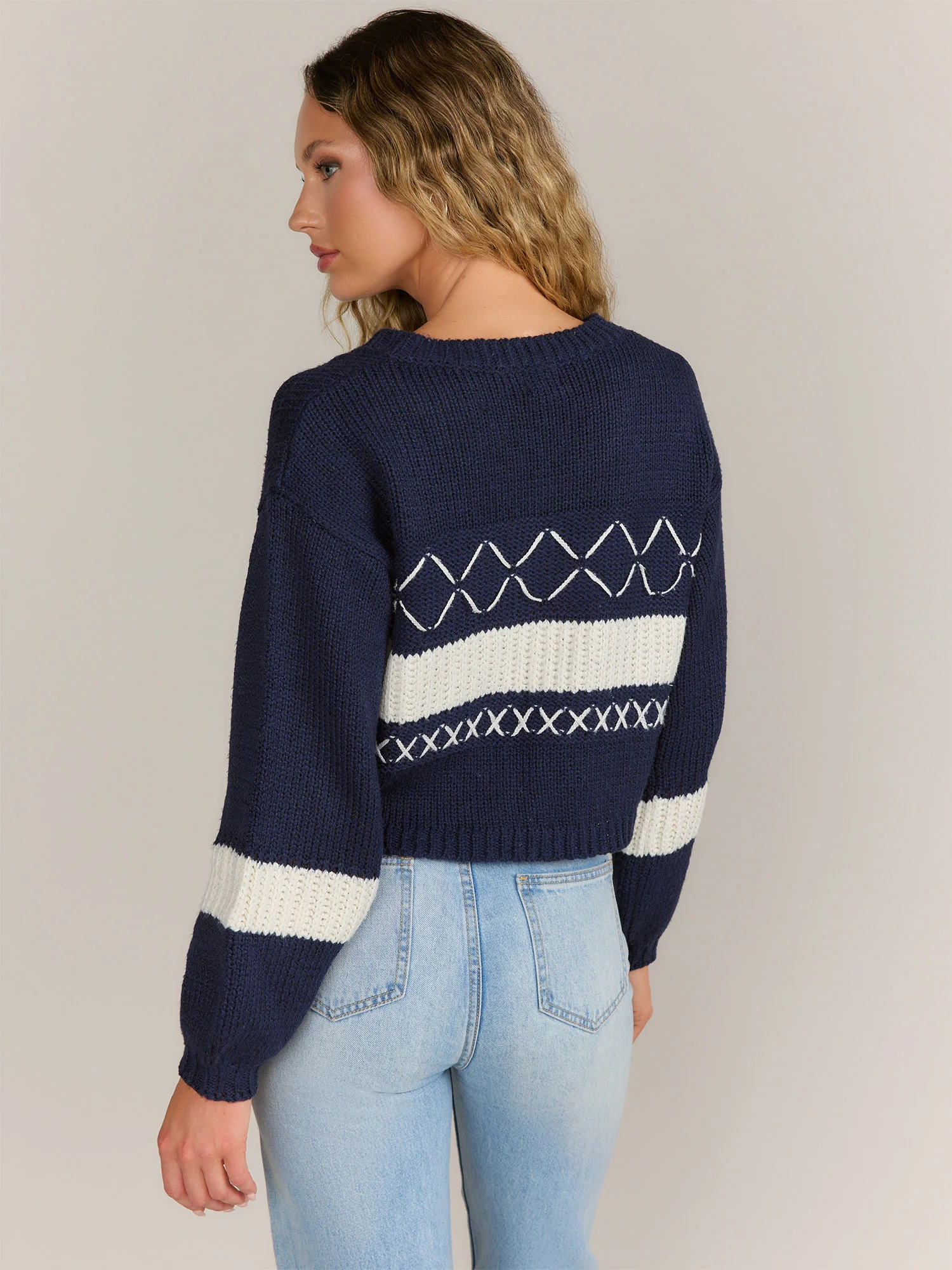 Dreamers Long Sleeve V-Neck Pullover - Brands We Love - Image 3
