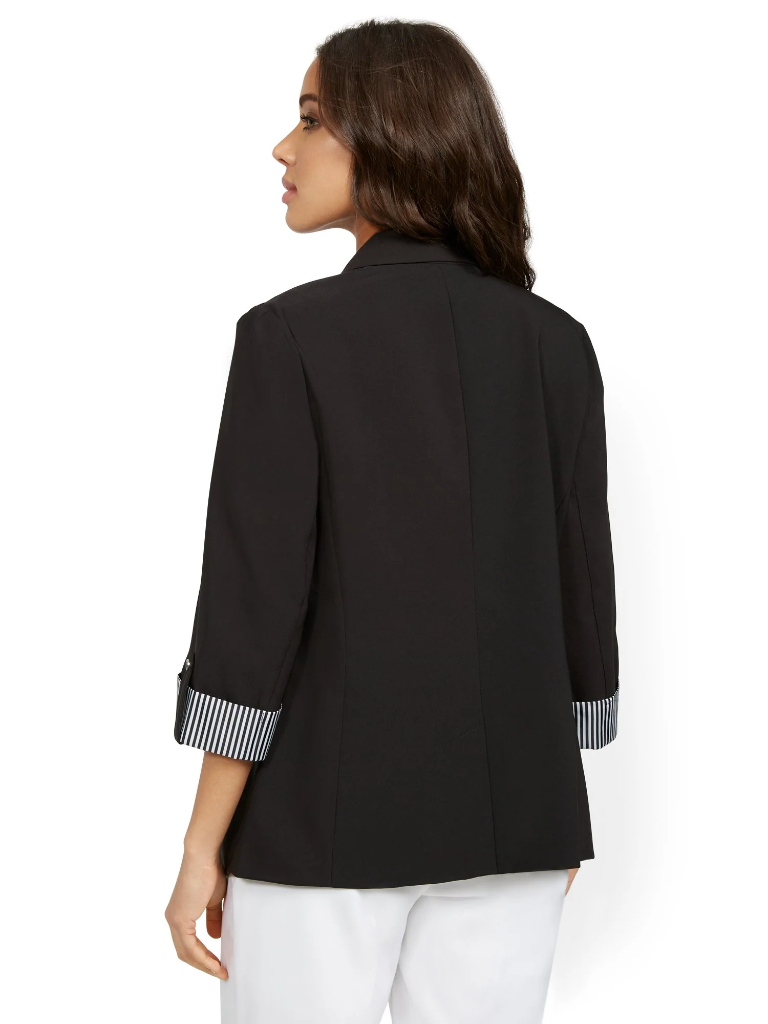 Madie 3/4-Sleeve Soft Blazer - 7th Avenue - Image 3