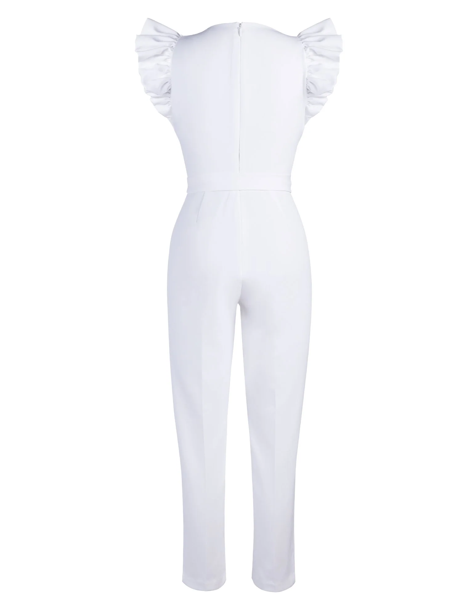 Madie Ruffled-Sleeve Jumpsuit - Image 3