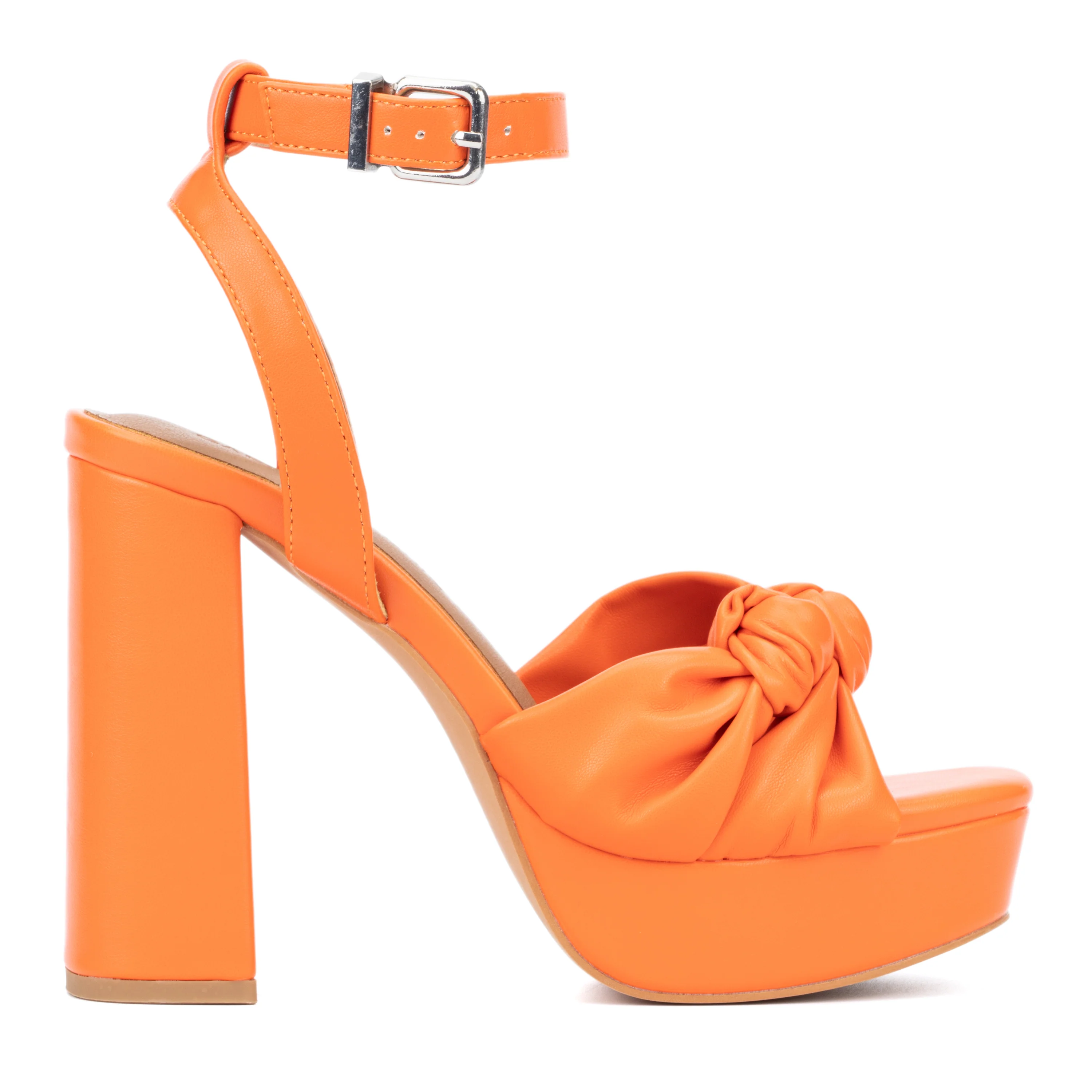 Mai Knotted Platform Block Heel - Image 15