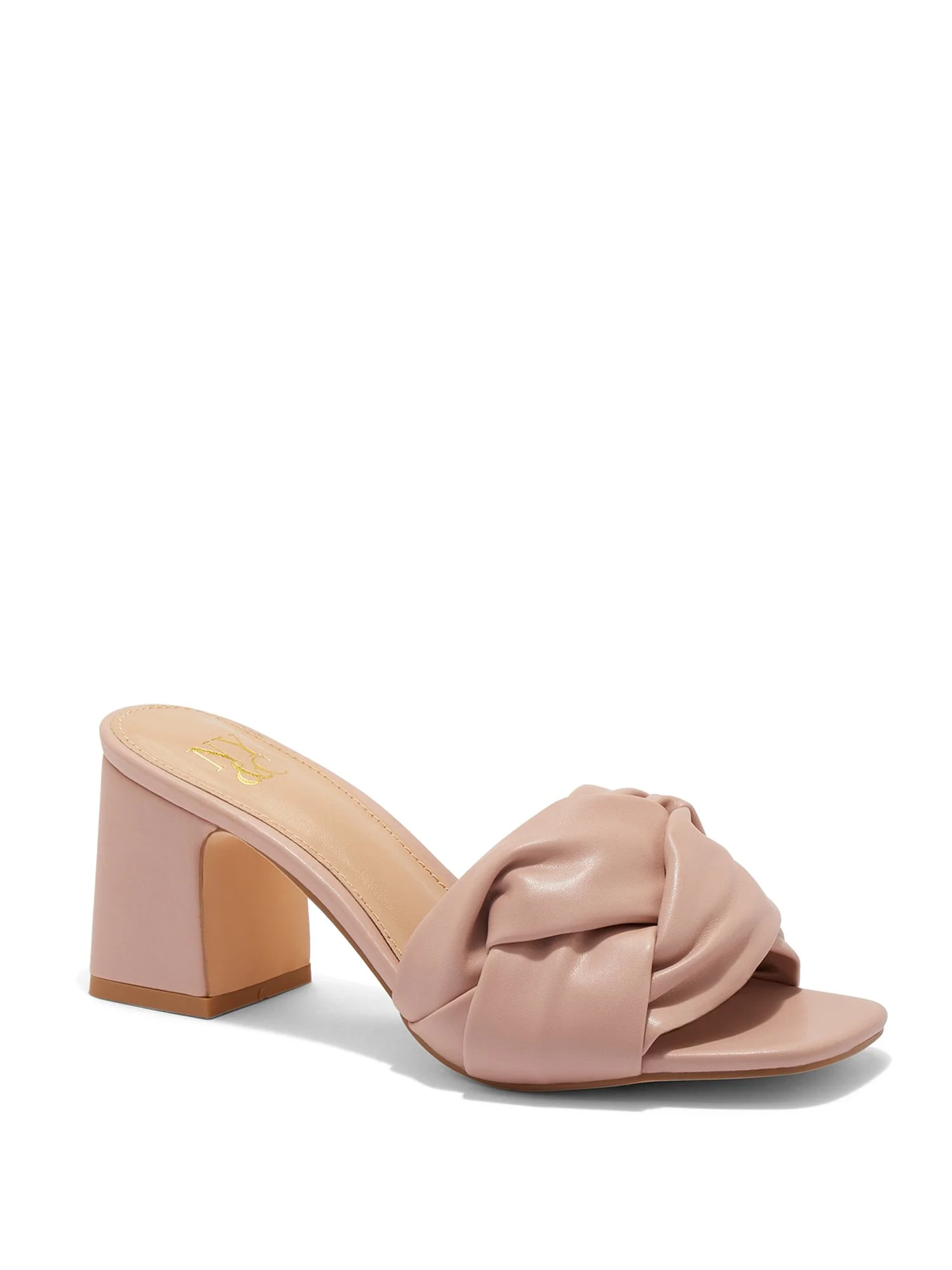 Malayah Puffy Block-Heel Mule - Image 3