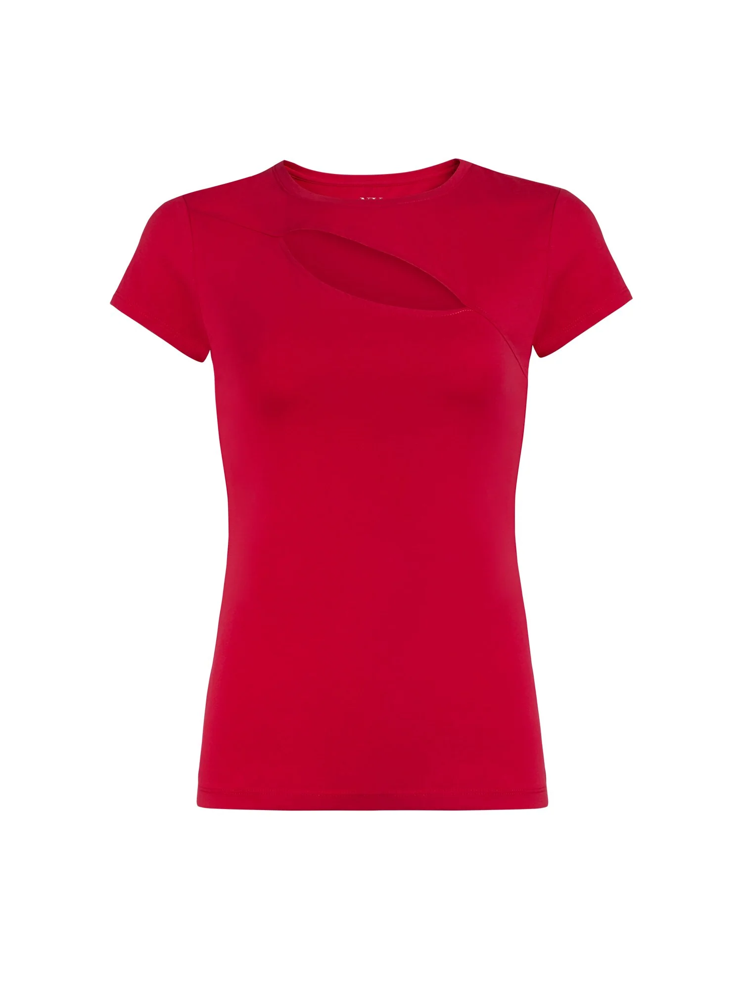 Manhattan Asymmetrical Cutout Tee - Image 5